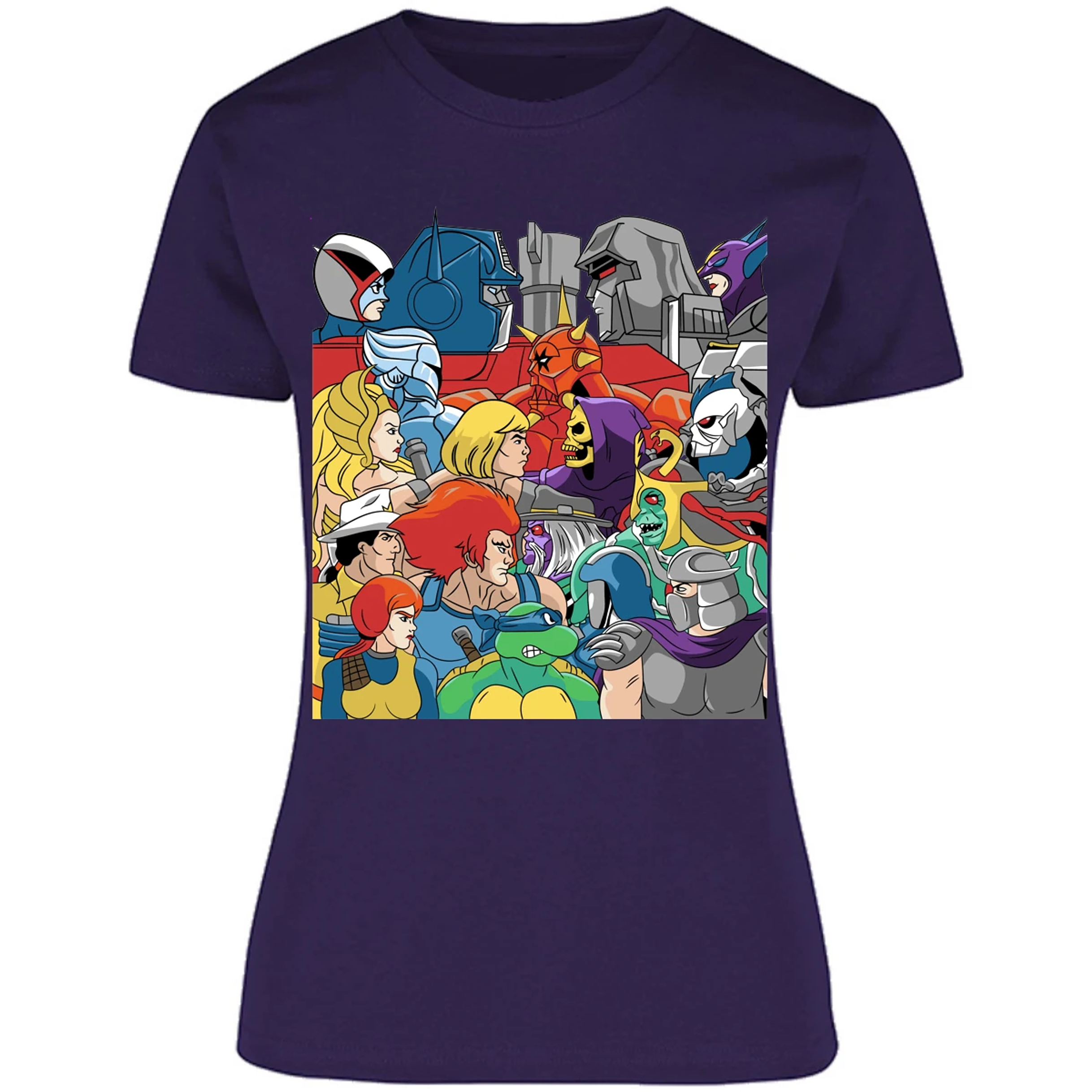 Blusa Es De Series Y Peliculas Heroes Y Villanos Retro Blusa para Mujer 10