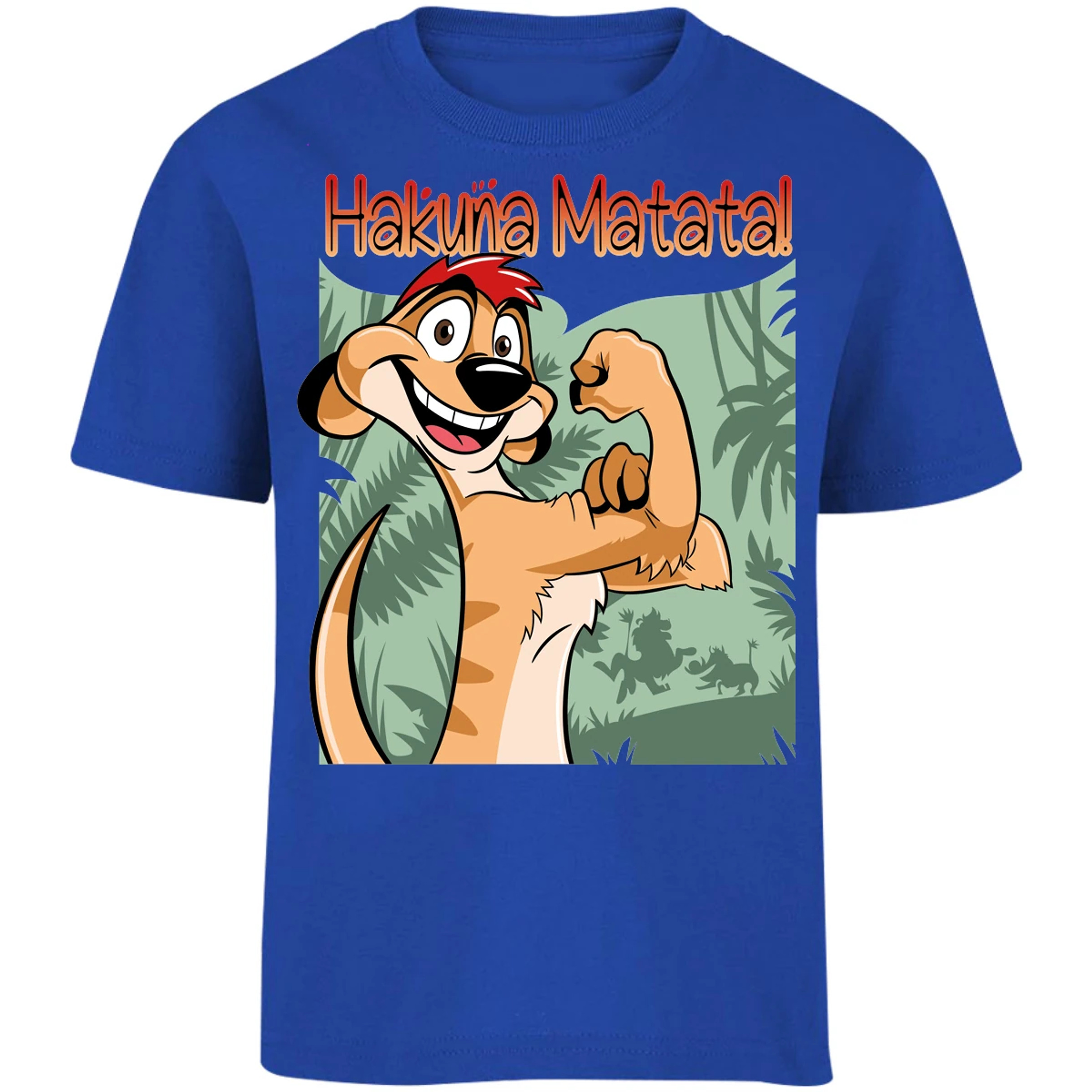 Playera Es De Series Y Peliculas Timon para Niño 4