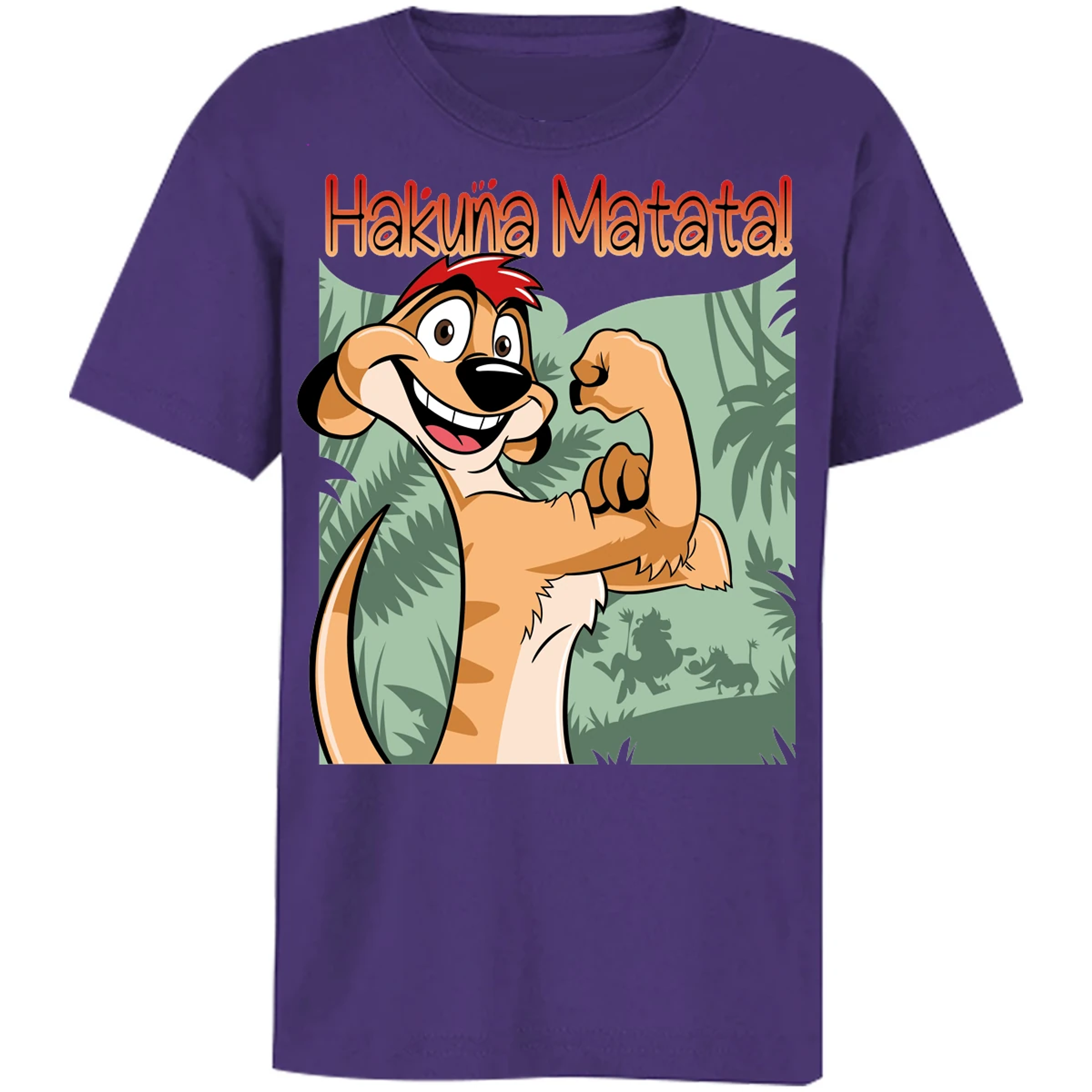 Playera Es De Series Y Peliculas Timon para Niño 14