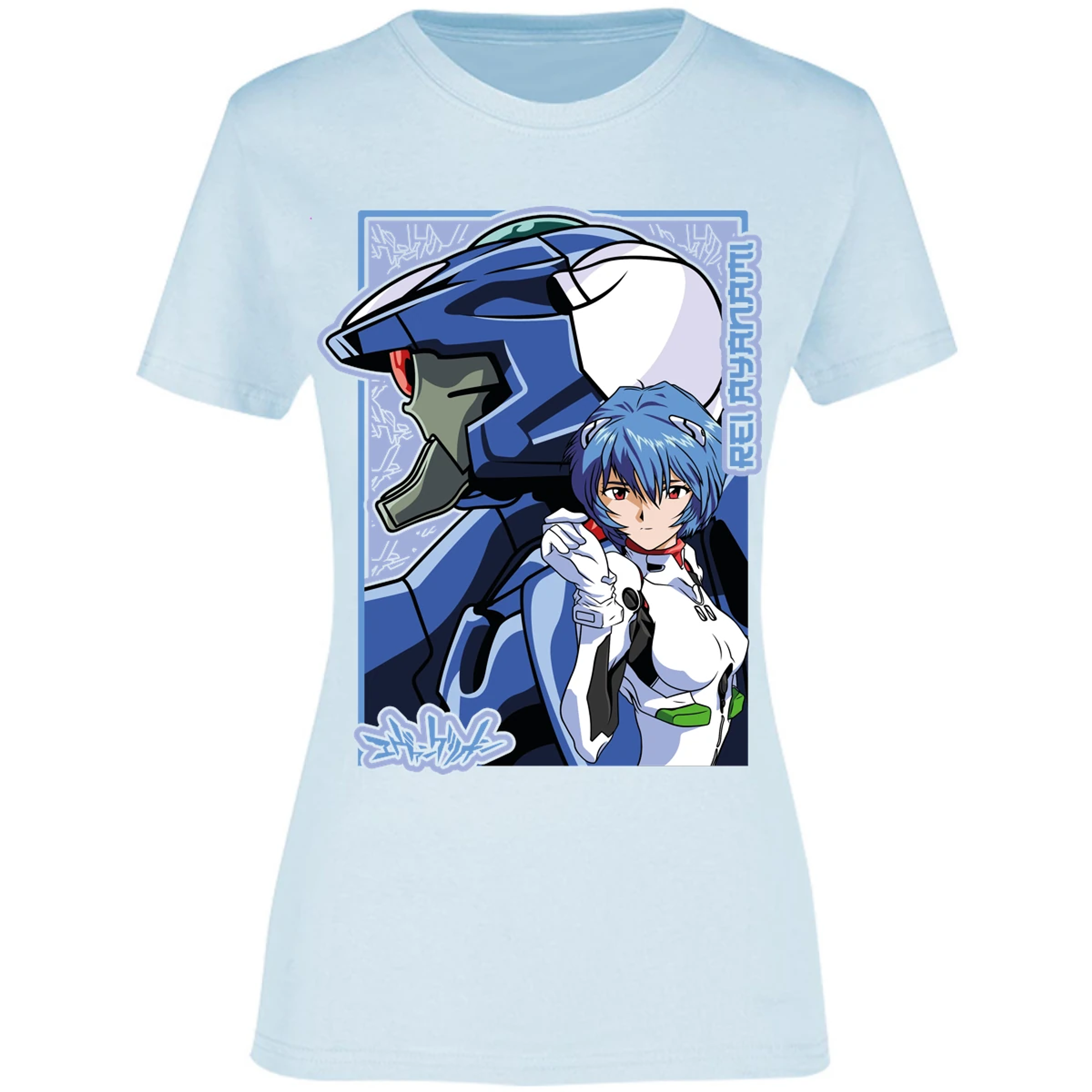 Blusa Evangelion Rei Eva 02 Blusa para Mujer 18