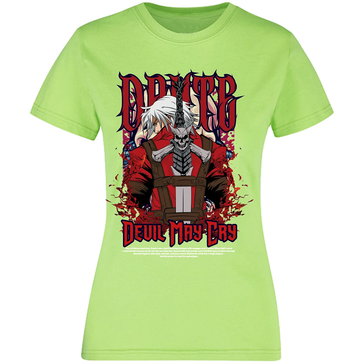 Blusa Devil May Cry Devil May Cry Dante Blusa para Mujer 11