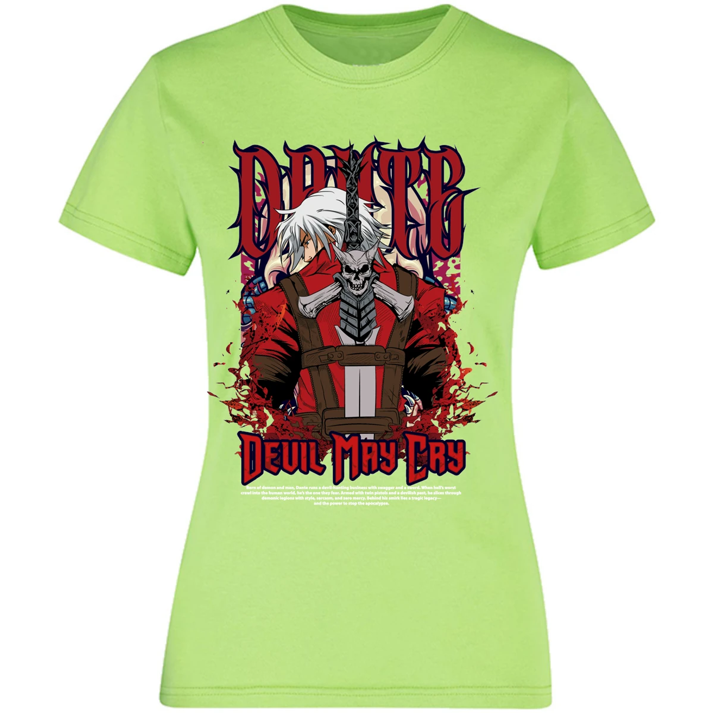 Blusa Devil May Cry Devil May Cry Dante Blusa para Mujer 11