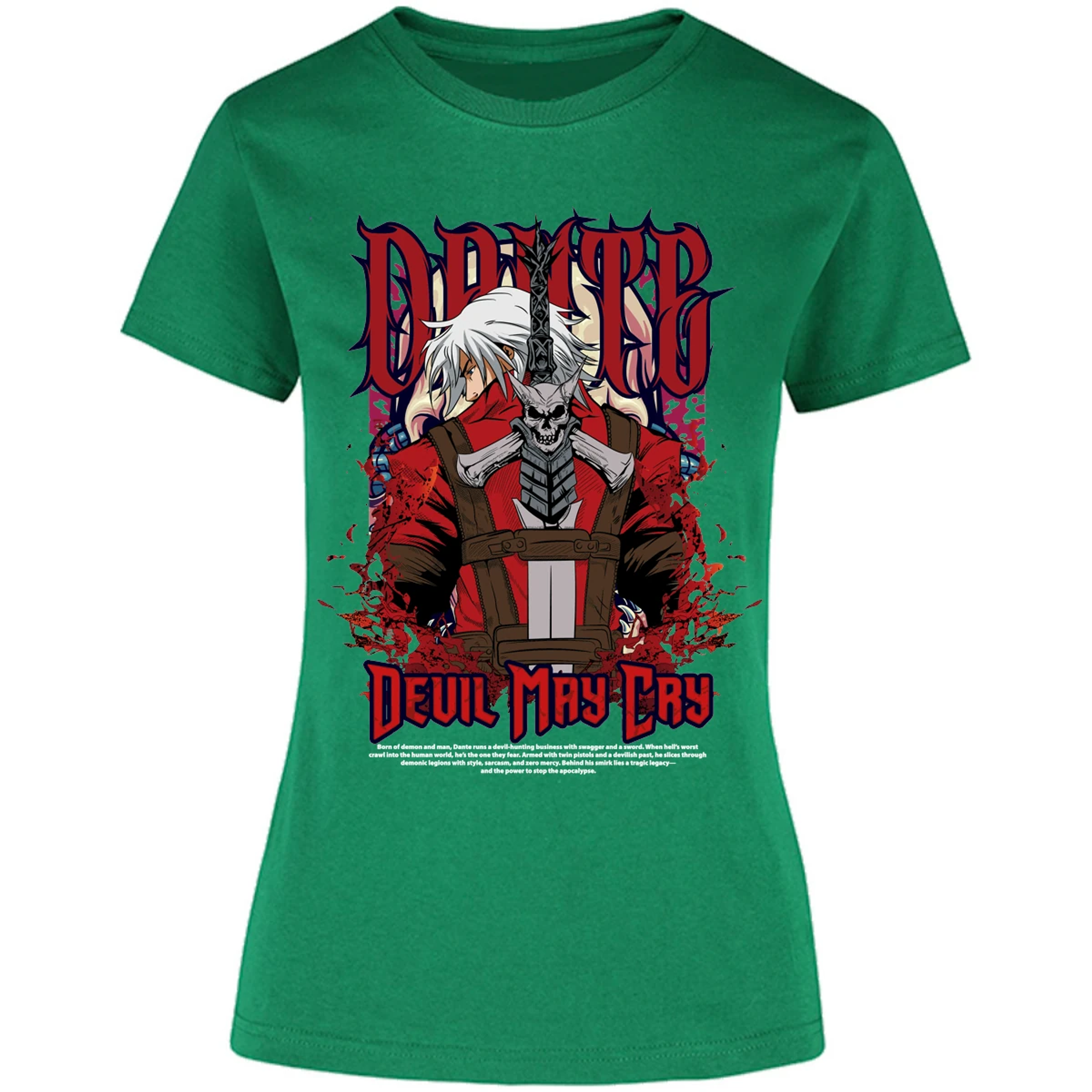 Blusa Devil May Cry Devil May Cry Dante Blusa para Mujer 3
