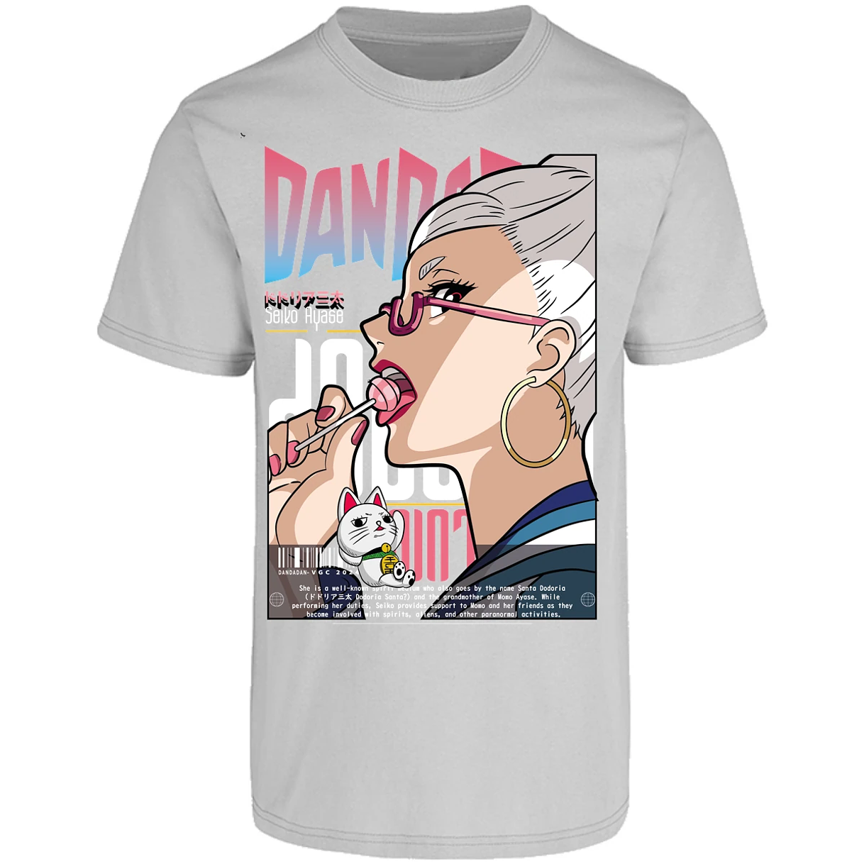 Playera Dandadan Seiko Ayase para Adulto 9