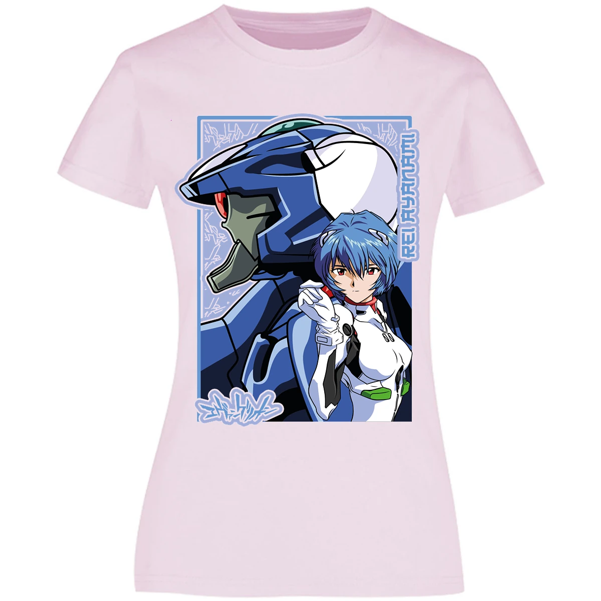 Blusa Evangelion Rei Eva 02 Blusa para Mujer 17