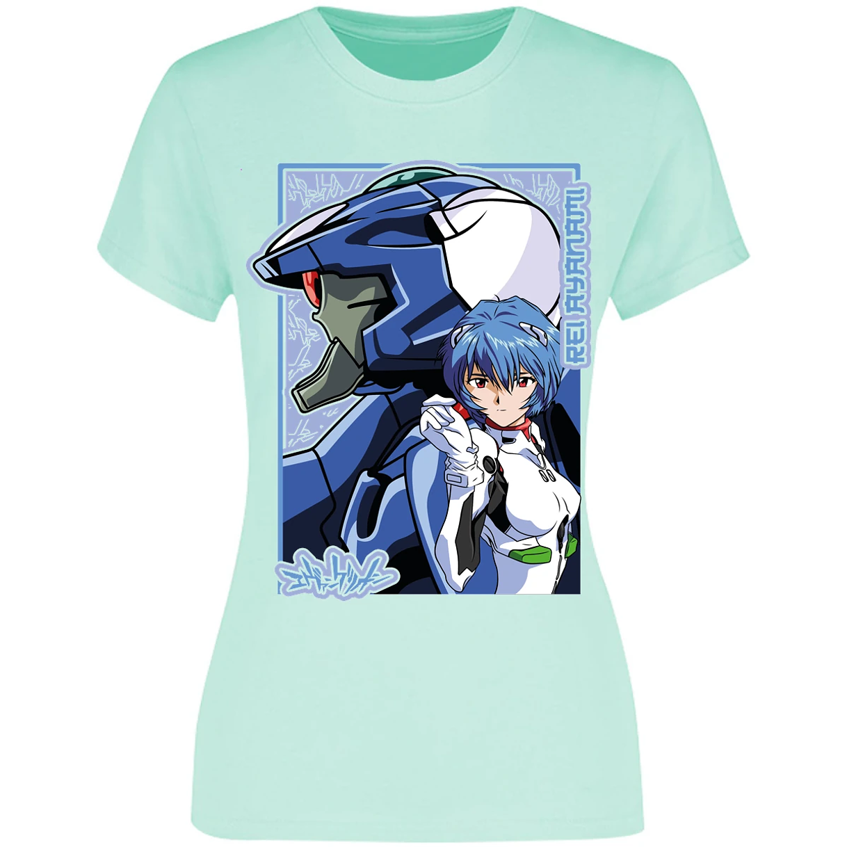 Blusa Evangelion Rei Eva 02 Blusa para Mujer 13