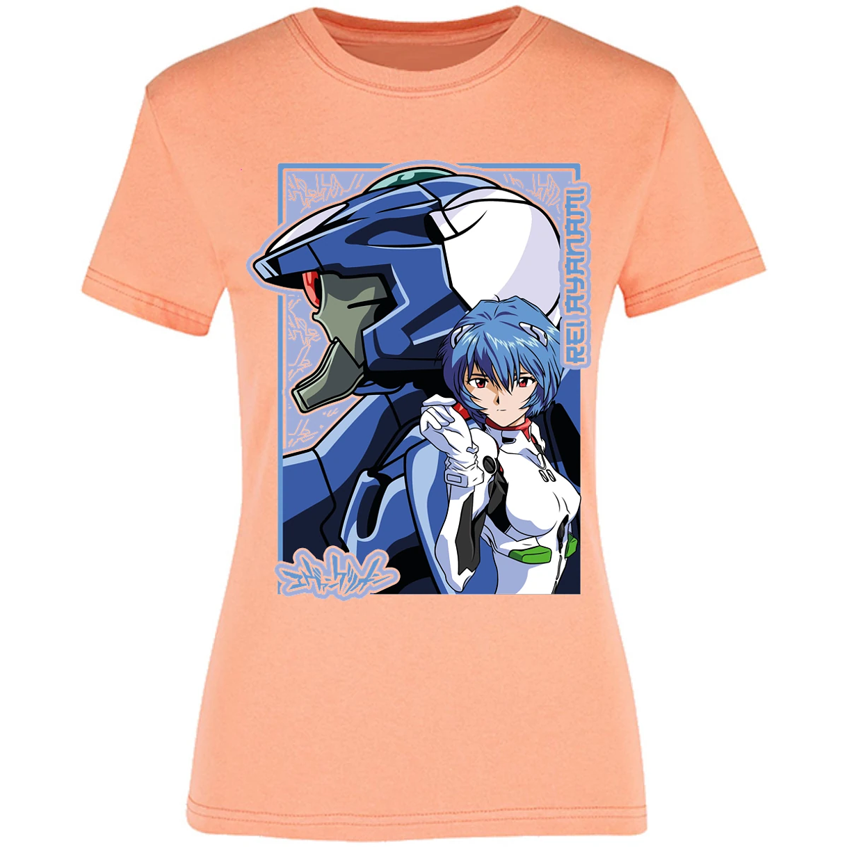 Blusa Evangelion Rei Eva 02 Blusa para Mujer 11