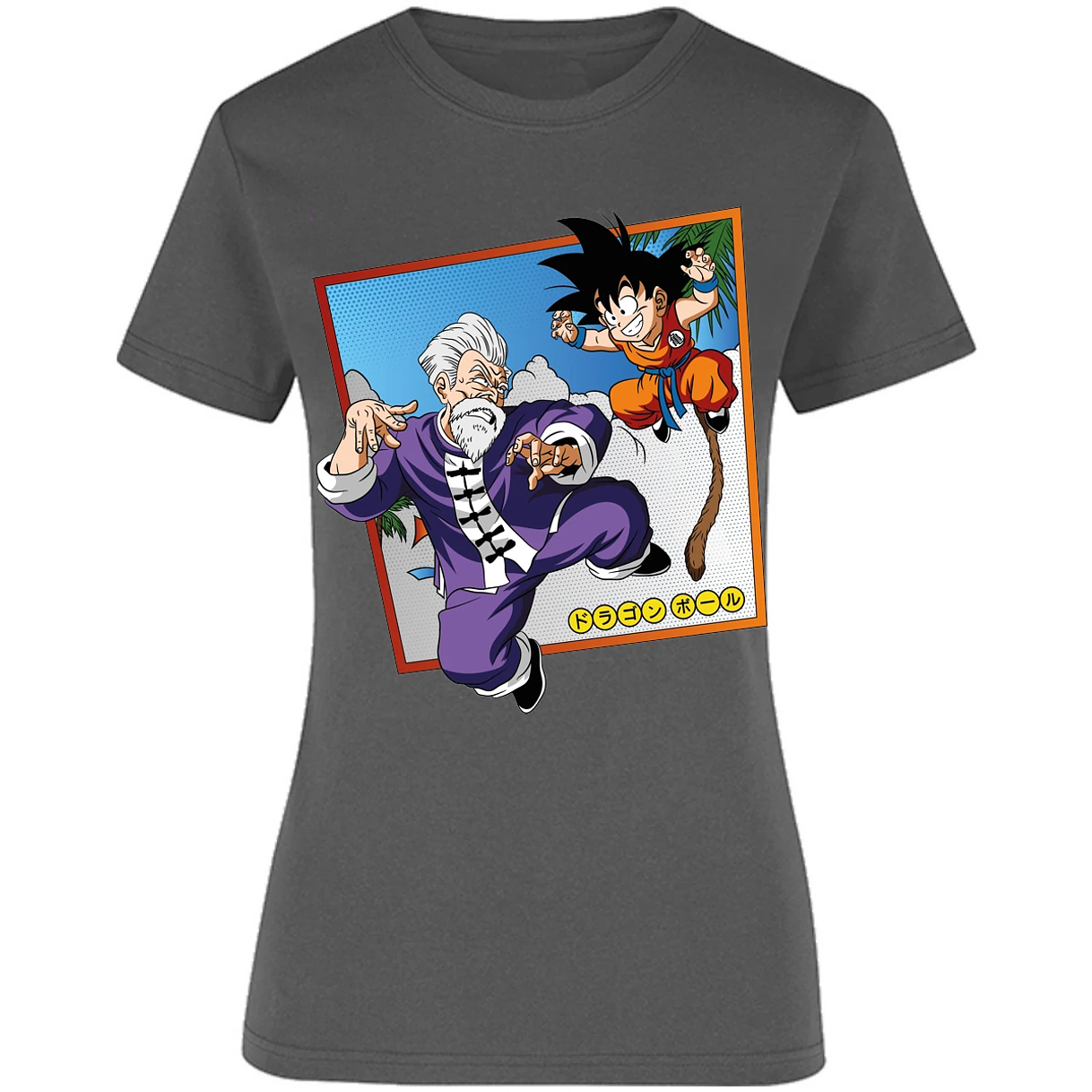 Blusa Dragon Ball Goku Vs Jackie Shun Blusa para Mujer 17