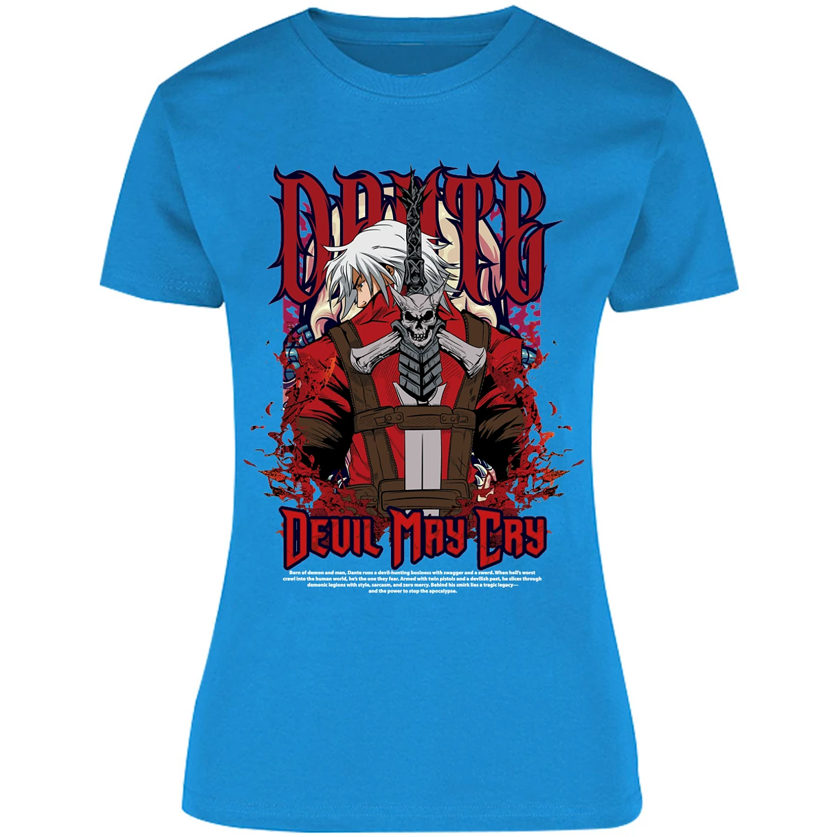 Blusa Devil May Cry Devil May Cry Dante Blusa para Mujer 14