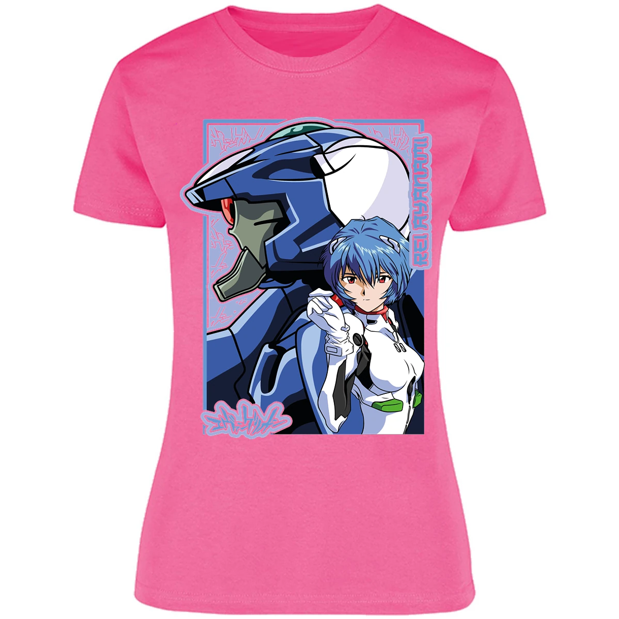 Blusa Evangelion Rei Eva 02 Blusa para Mujer 4