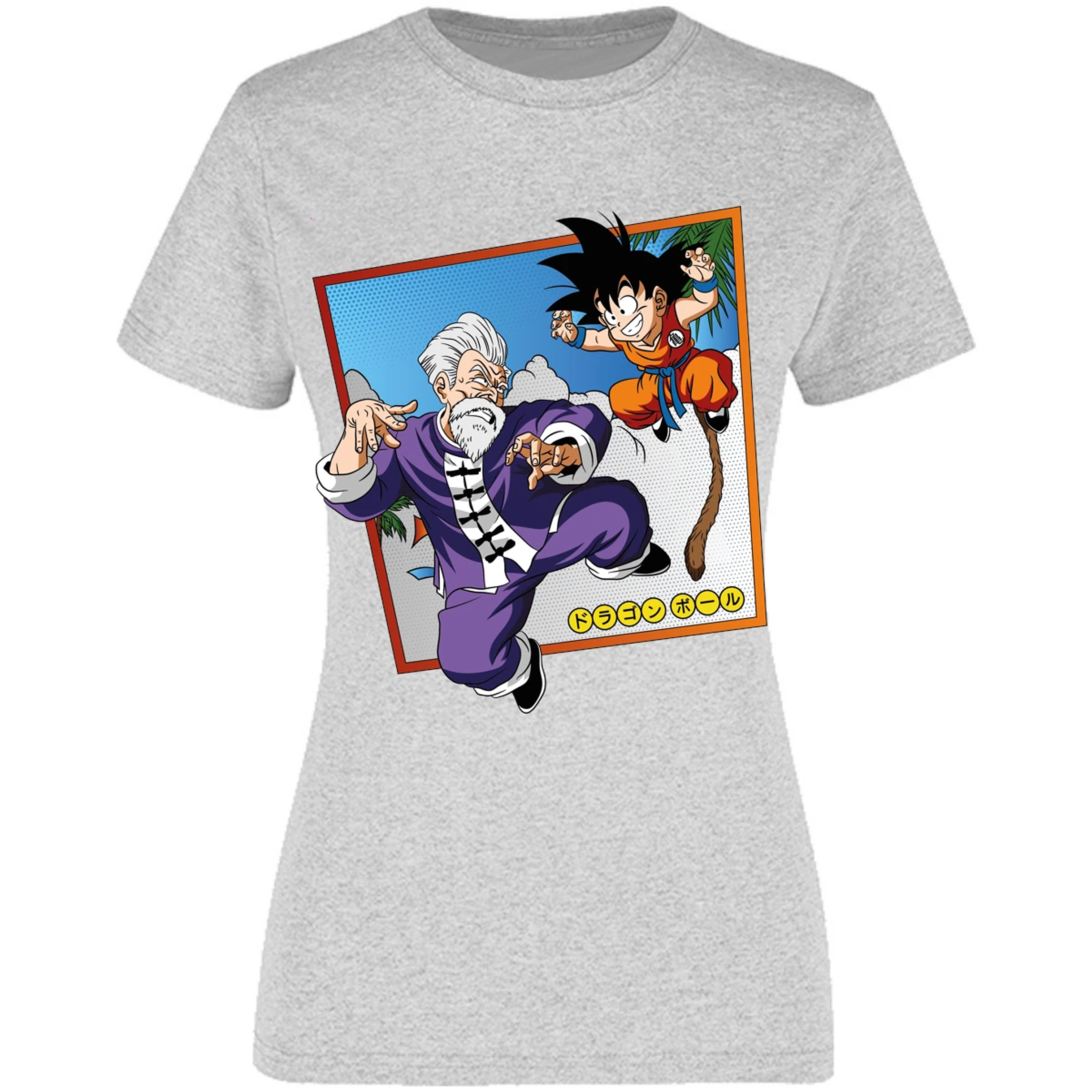 Blusa Dragon Ball Goku Vs Jackie Shun Blusa para Mujer 10