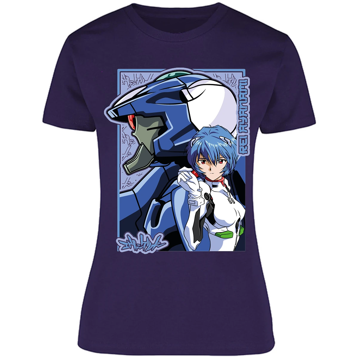 Blusa Evangelion Rei Eva 02 Blusa para Mujer 5