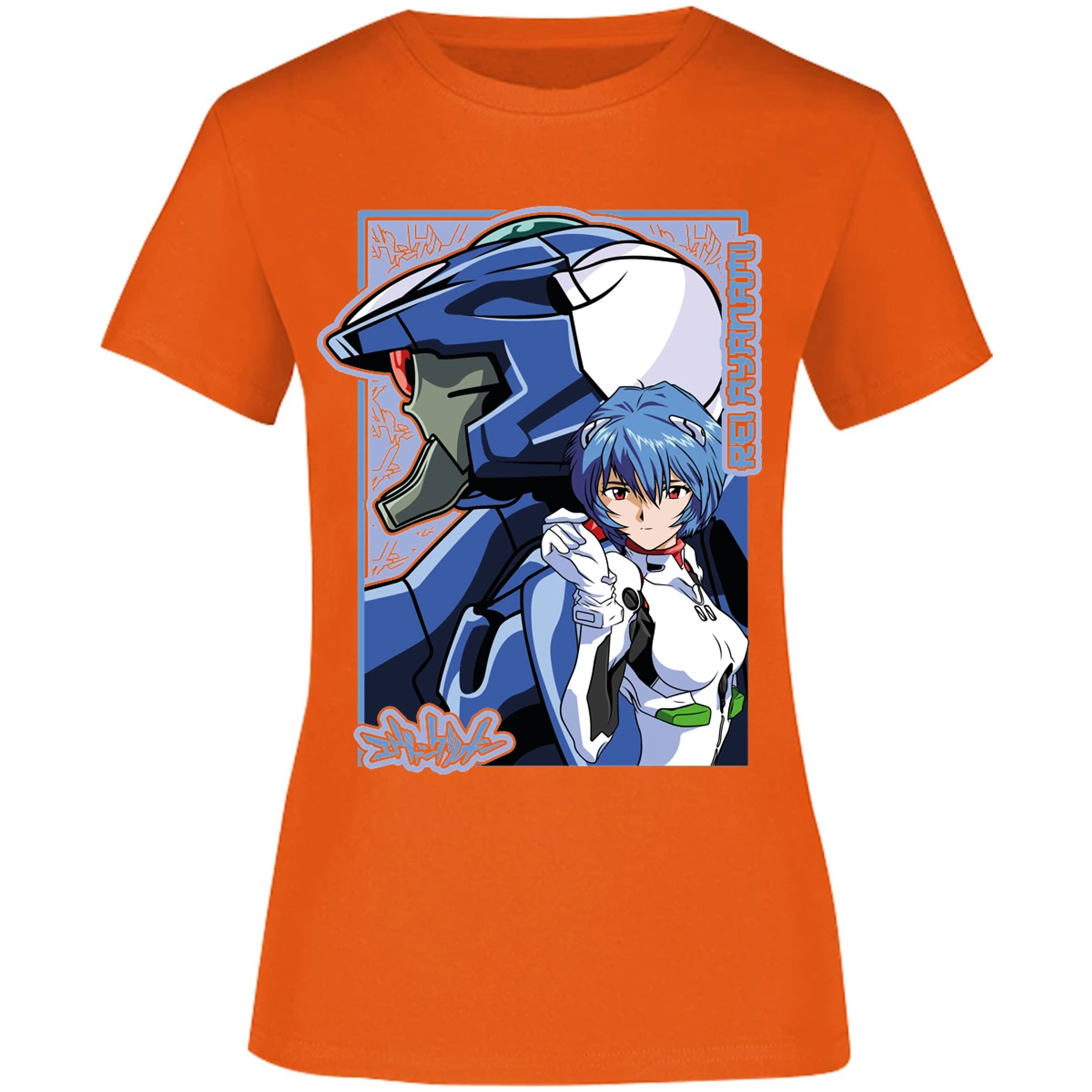 Blusa Evangelion Rei Eva 02 Blusa para Mujer 10