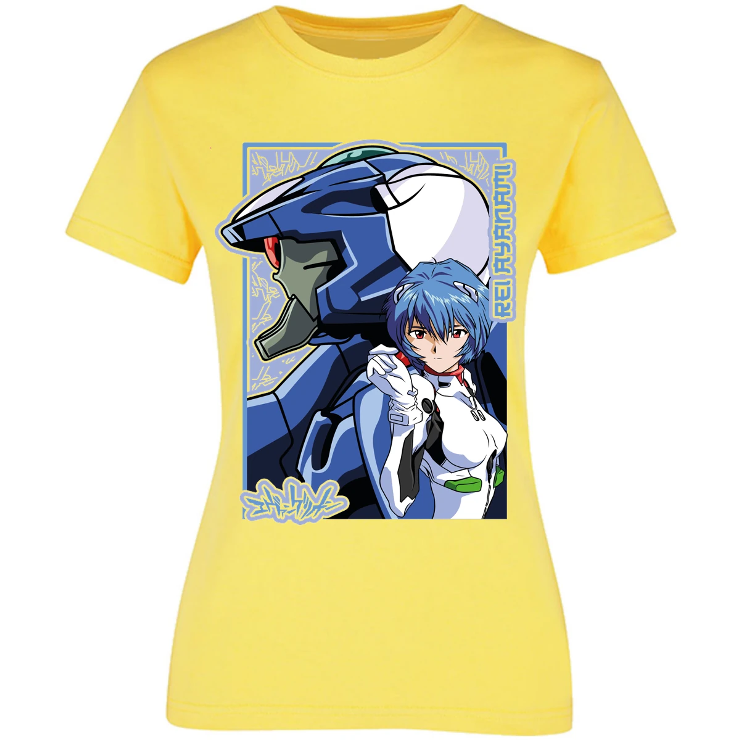Blusa Evangelion Rei Eva 02 Blusa para Mujer 12