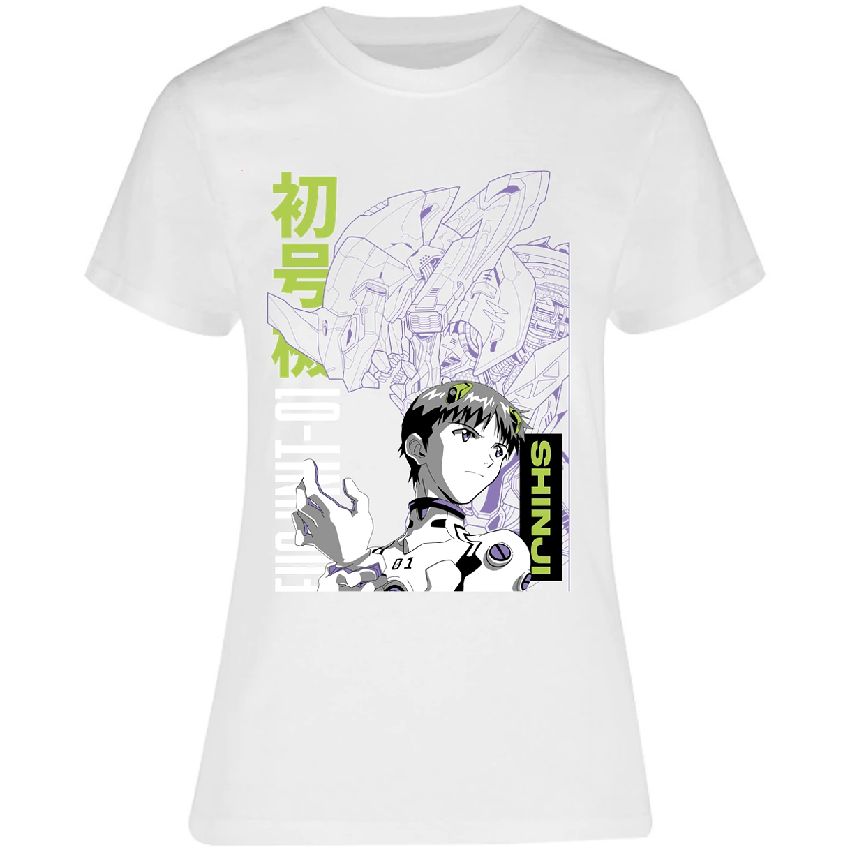 Blusa Evangelion Shinji Blusa para Mujer 14