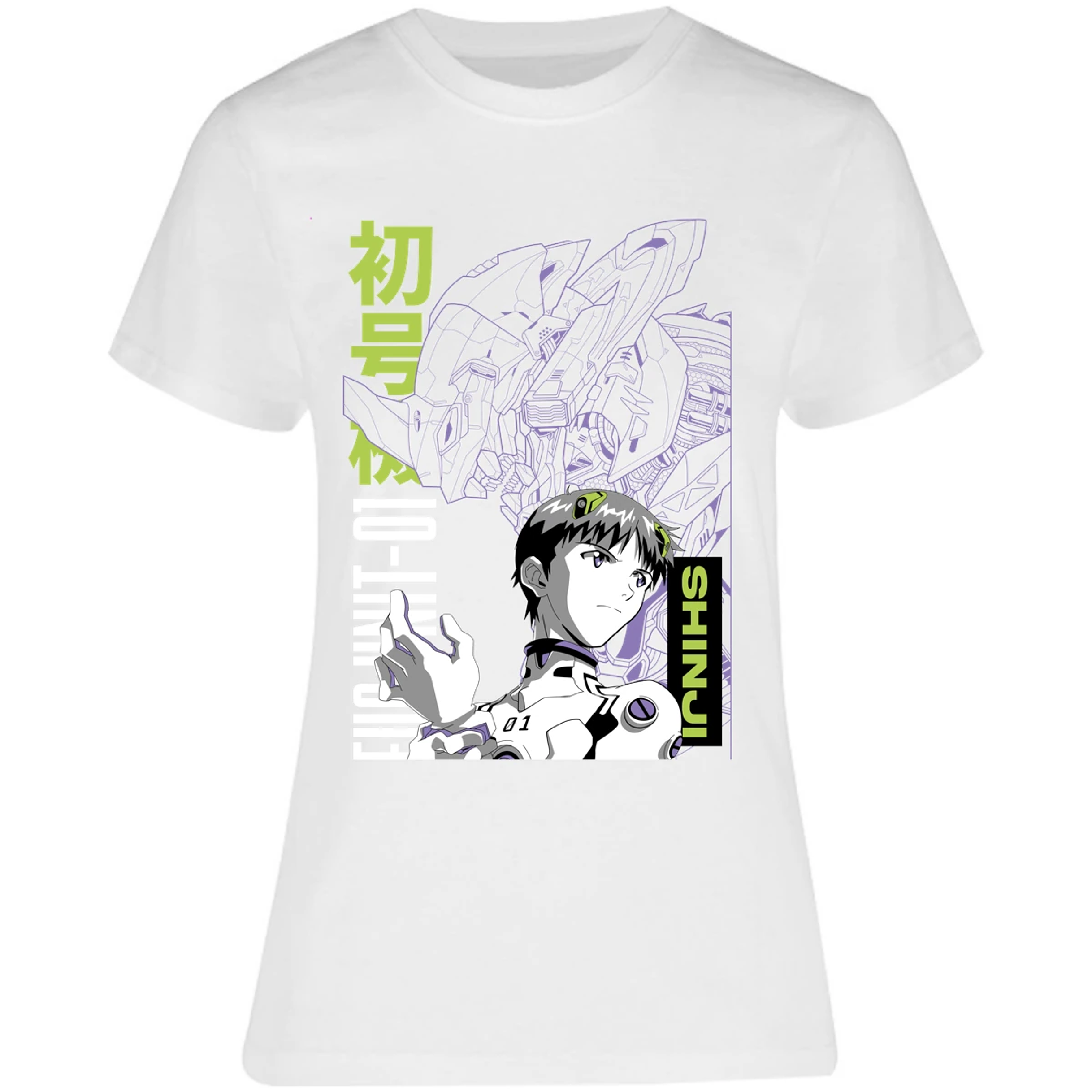 Blusa Evangelion Shinji Blusa para Mujer 14