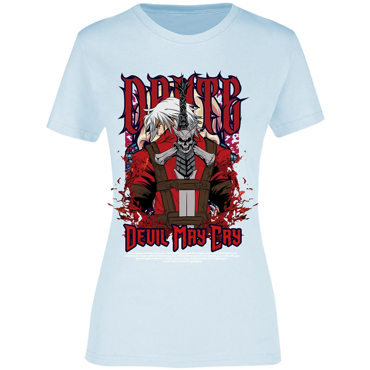 Blusa Devil May Cry Devil May Cry Dante Blusa para Mujer 13