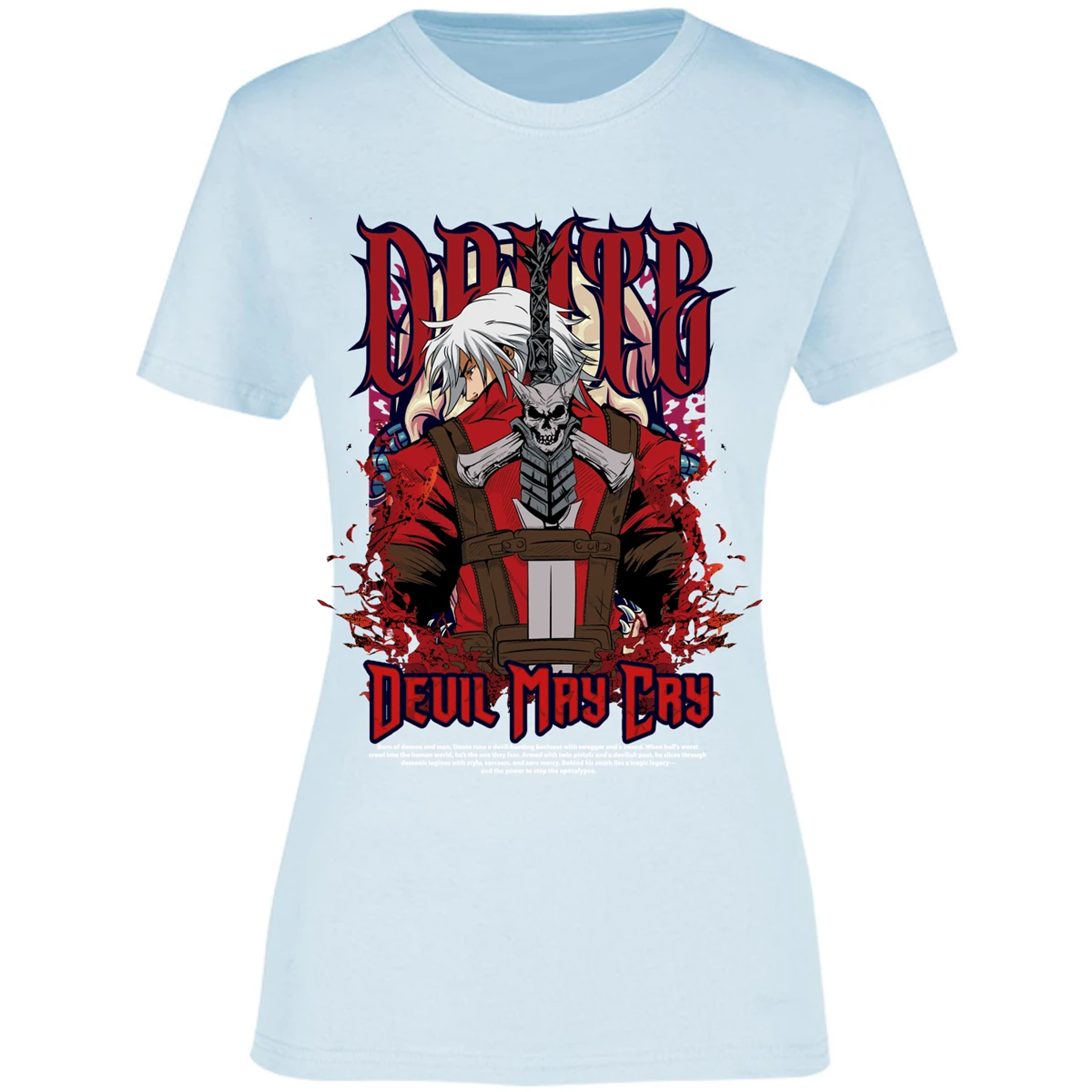 Blusa Devil May Cry Devil May Cry Dante Blusa para Mujer 13