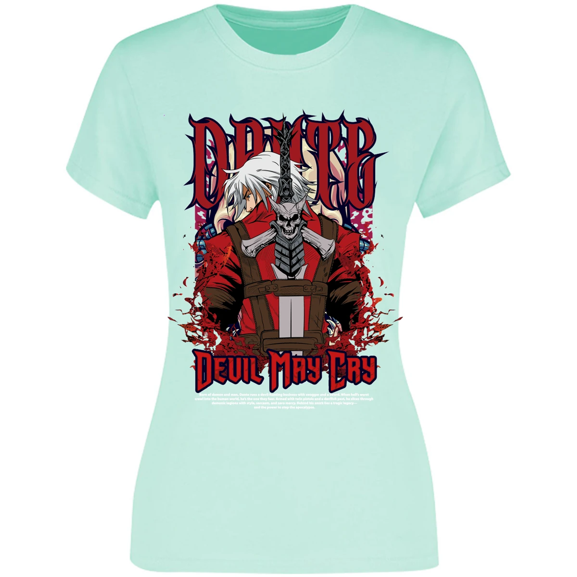 Blusa Devil May Cry Devil May Cry Dante Blusa para Mujer 9