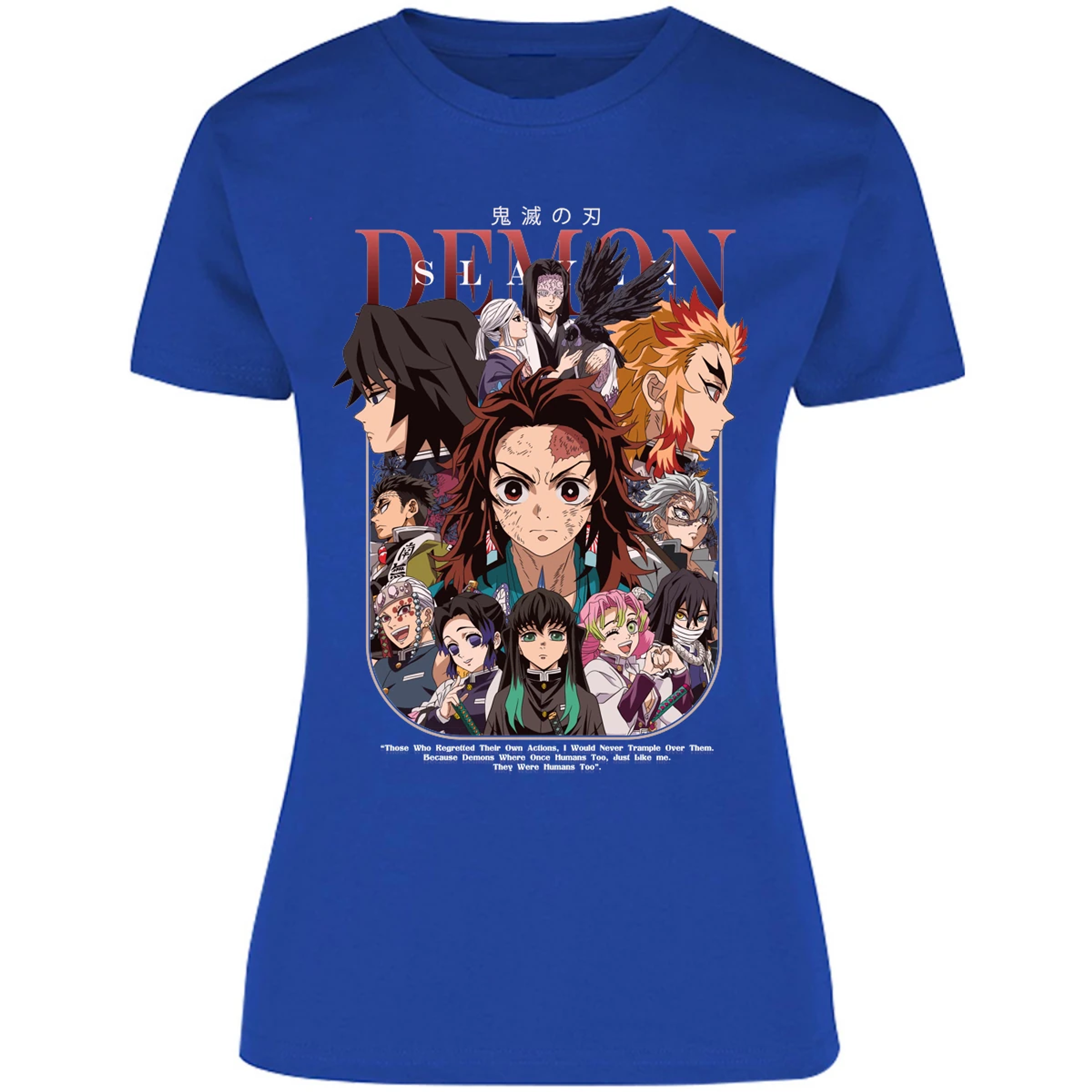 Blusa Demon Slayer Demon Slayer Cazadores Blusa para Mujer 15
