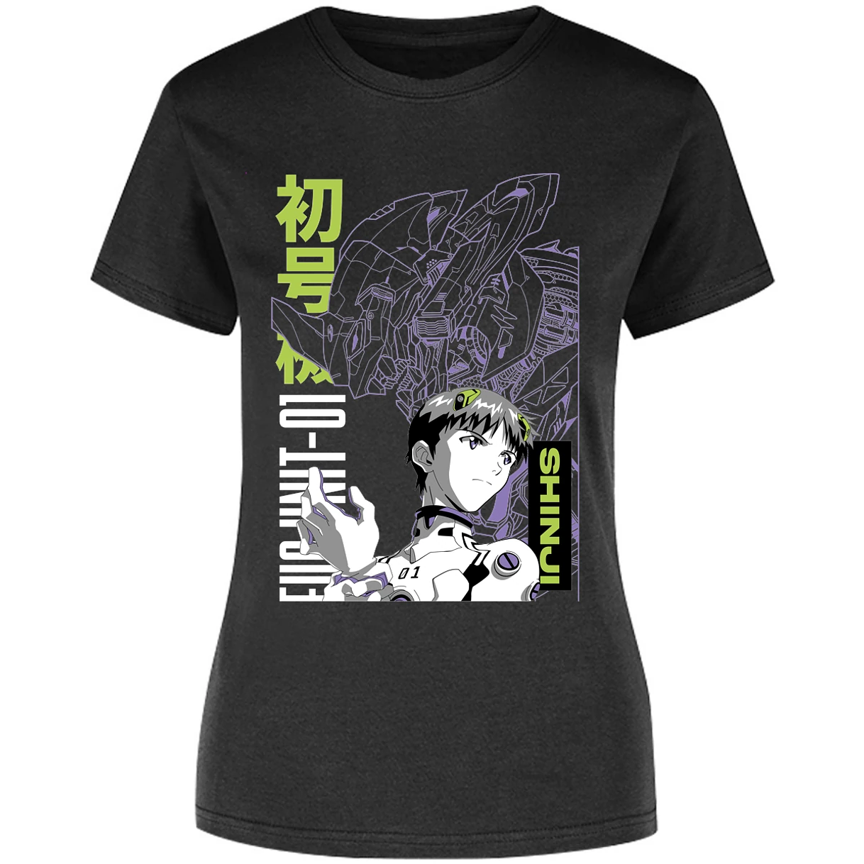 Blusa Evangelion Shinji Blusa para Mujer 16