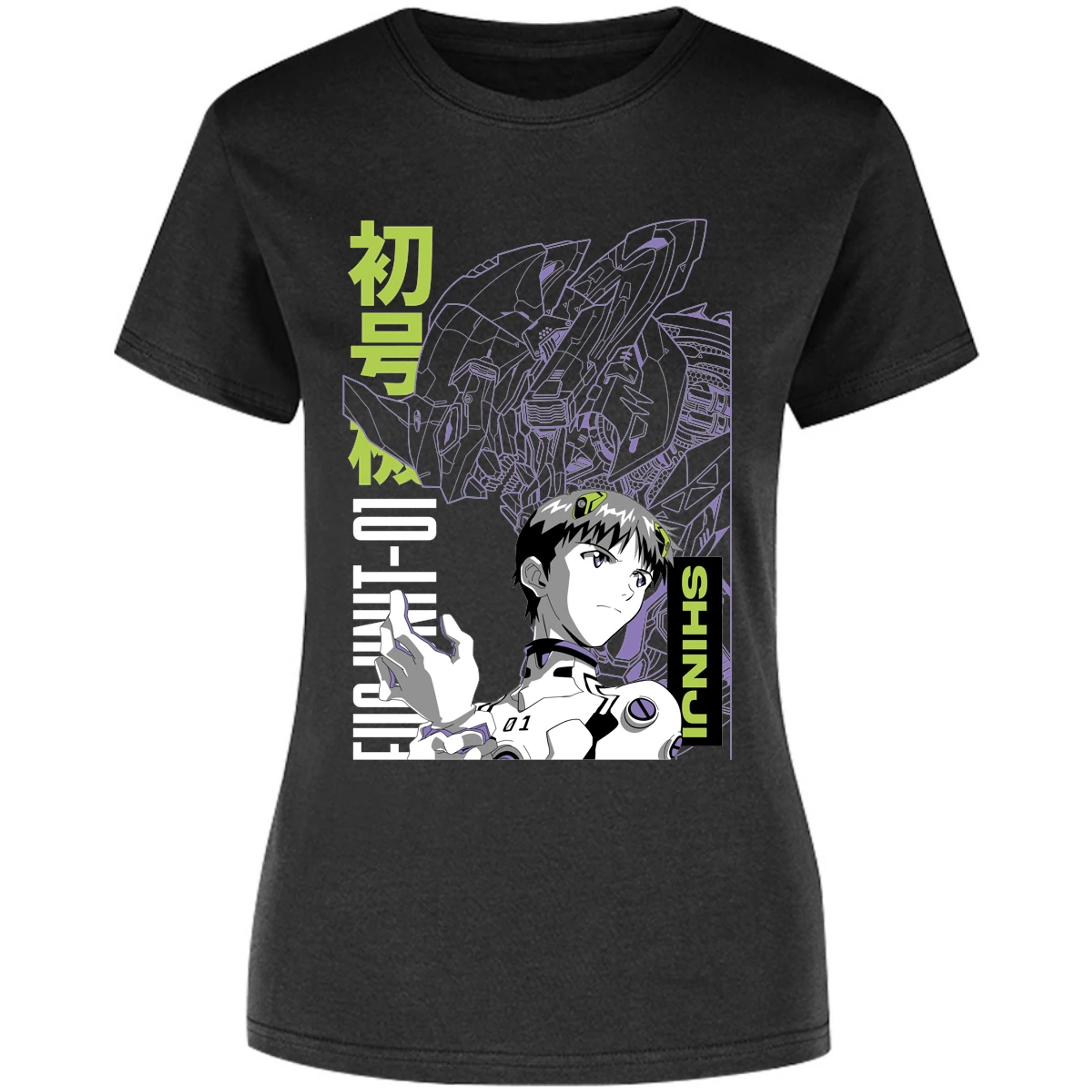 Blusa Evangelion Shinji Blusa para Mujer 16
