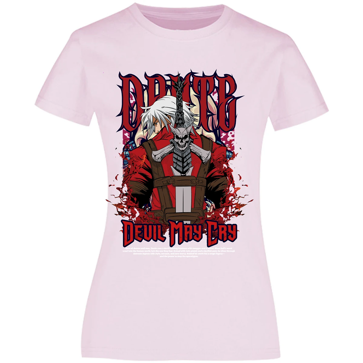 Blusa Devil May Cry Devil May Cry Dante Blusa para Mujer 2