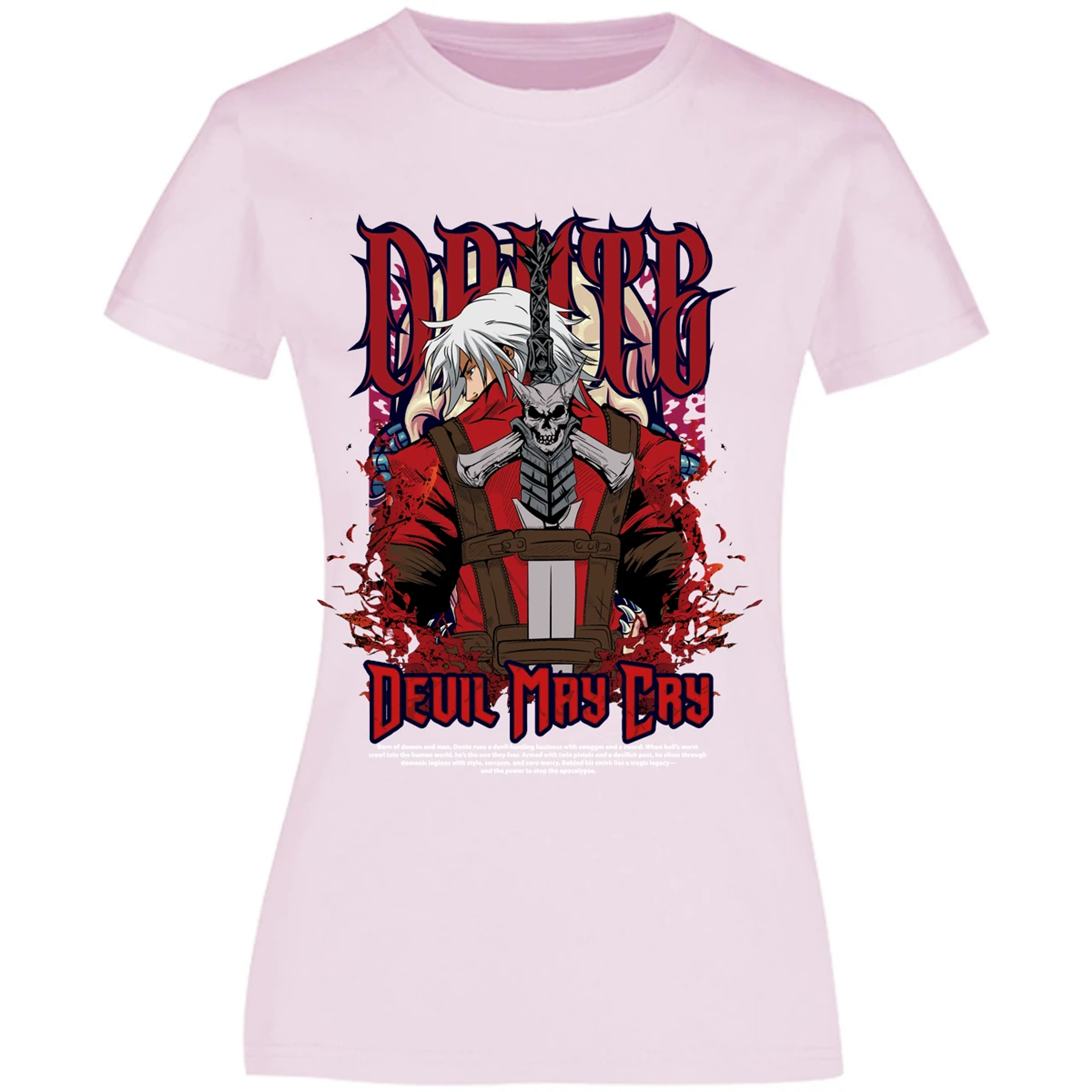 Blusa Devil May Cry Devil May Cry Dante Blusa para Mujer 2