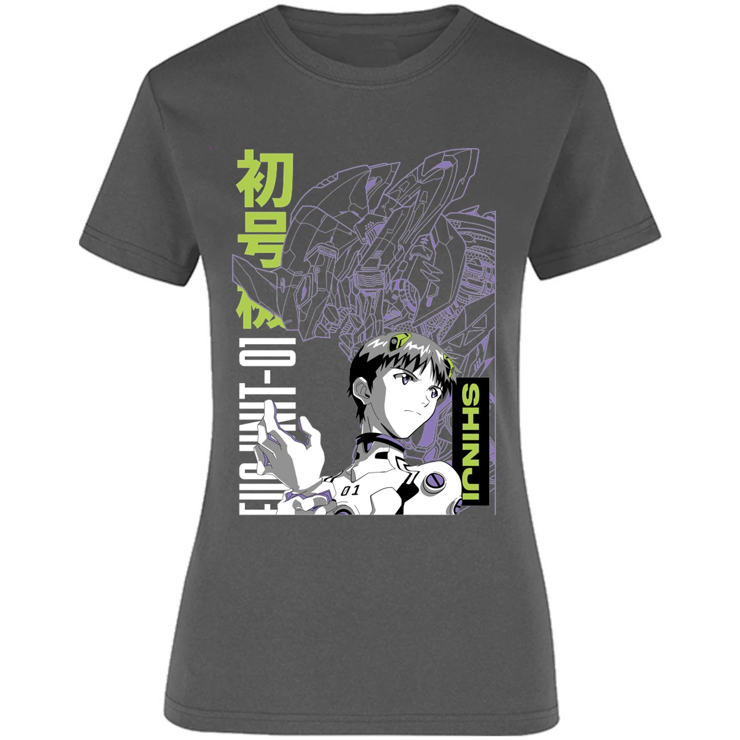 Blusa Evangelion Shinji Blusa para Mujer 13