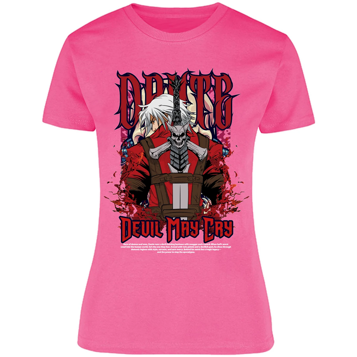Blusa Devil May Cry Devil May Cry Dante Blusa para Mujer 8