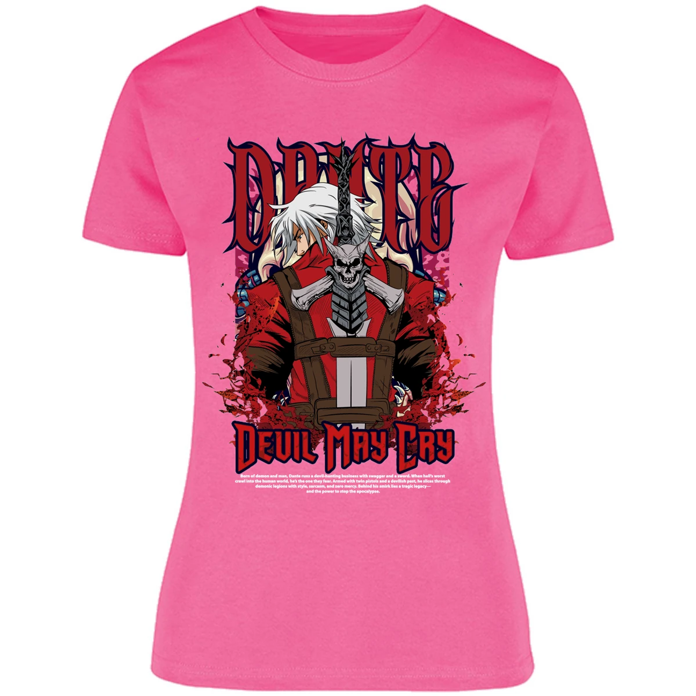 Blusa Devil May Cry Devil May Cry Dante Blusa para Mujer 8