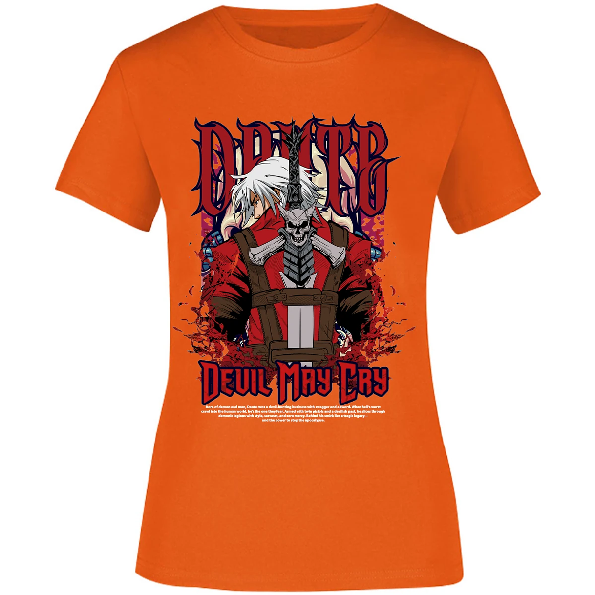 Blusa Devil May Cry Devil May Cry Dante Blusa para Mujer 15