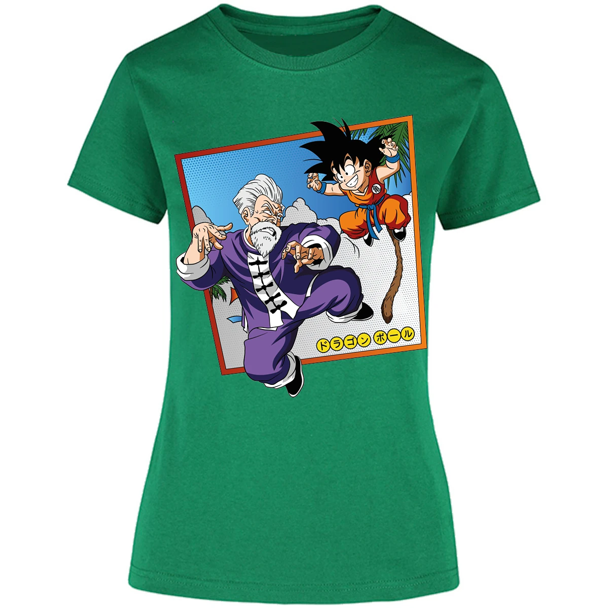 Blusa Dragon Ball Goku Vs Jackie Shun Blusa para Mujer 4