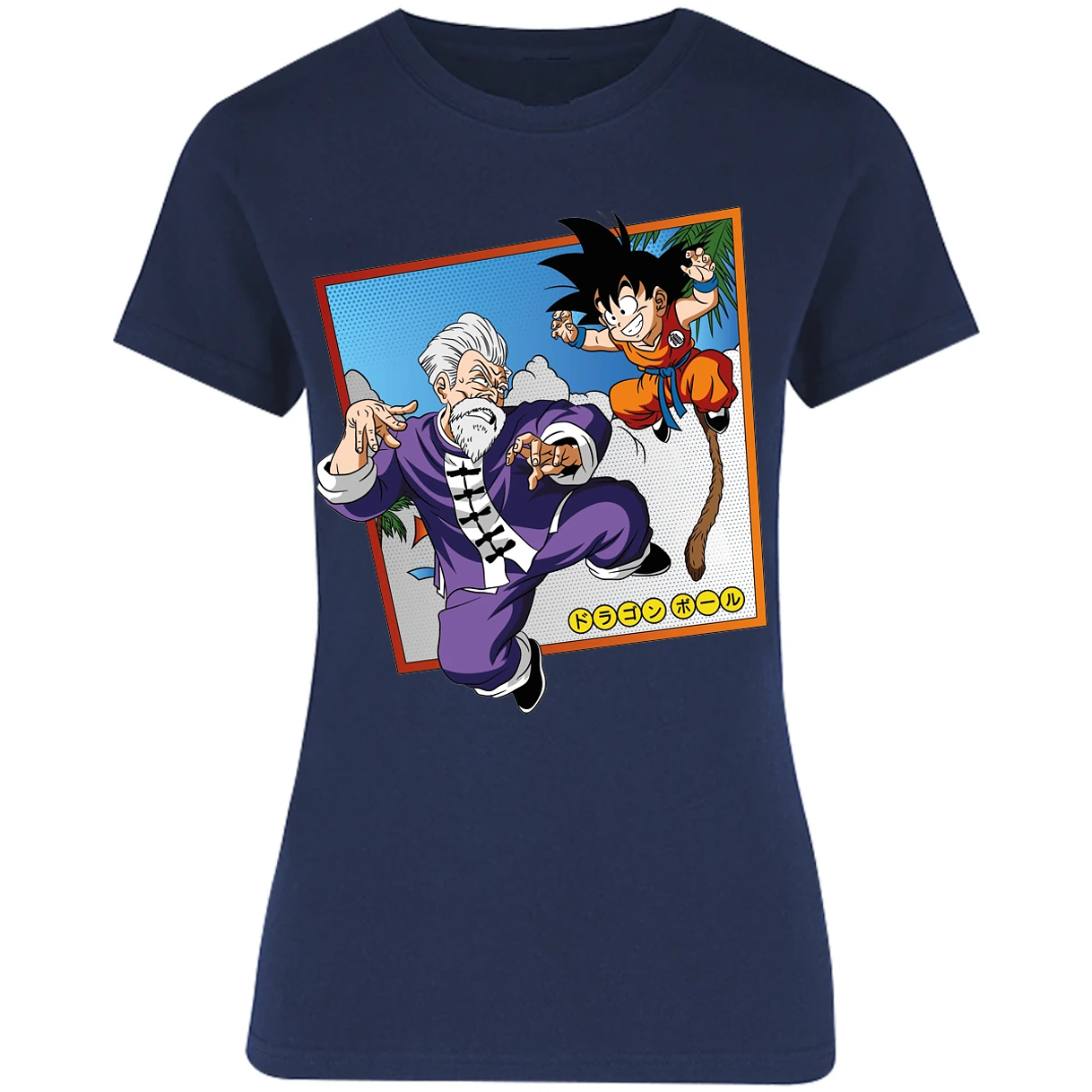Blusa Dragon Ball Goku Vs Jackie Shun Blusa para Mujer 6