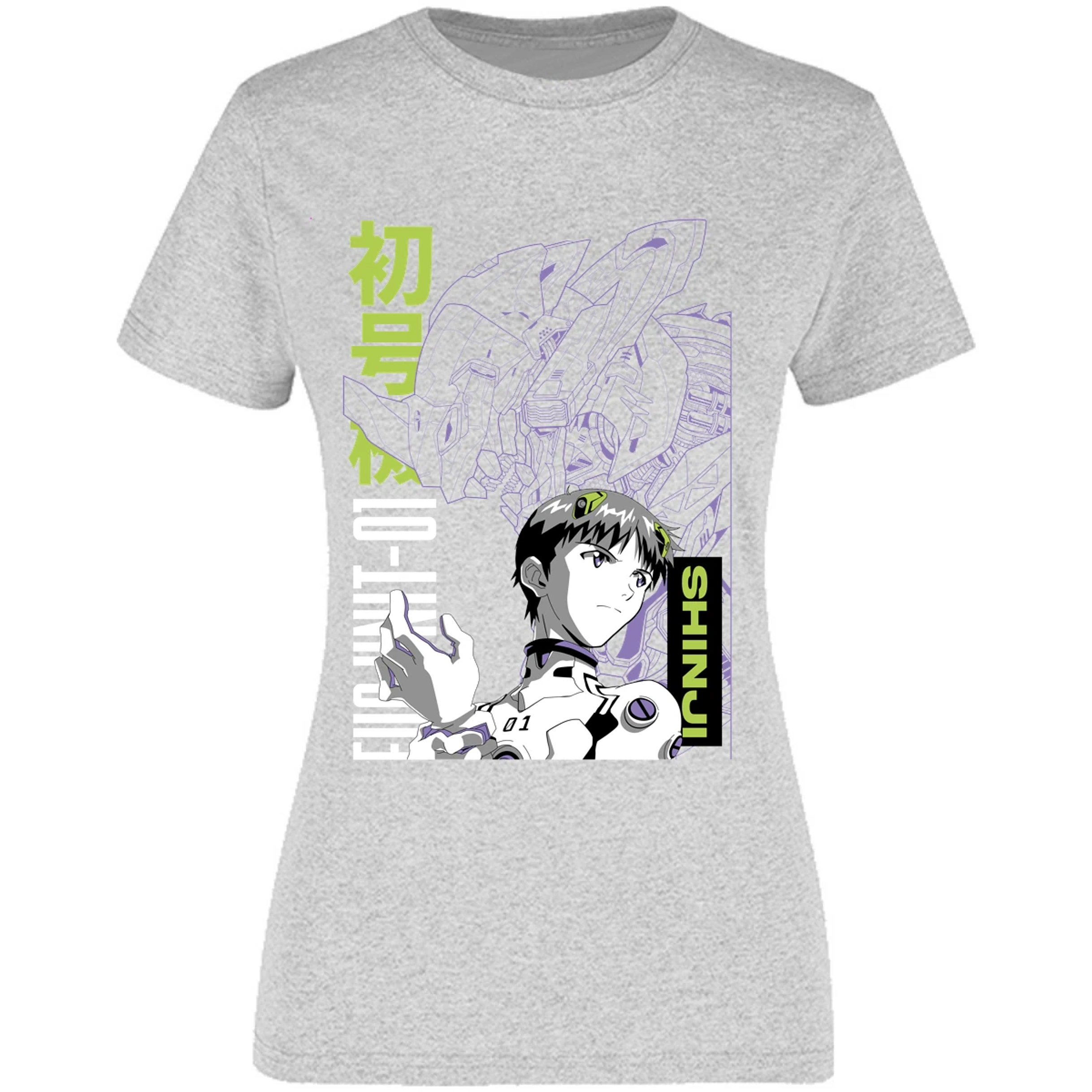 Blusa Evangelion Shinji Blusa para Mujer 18