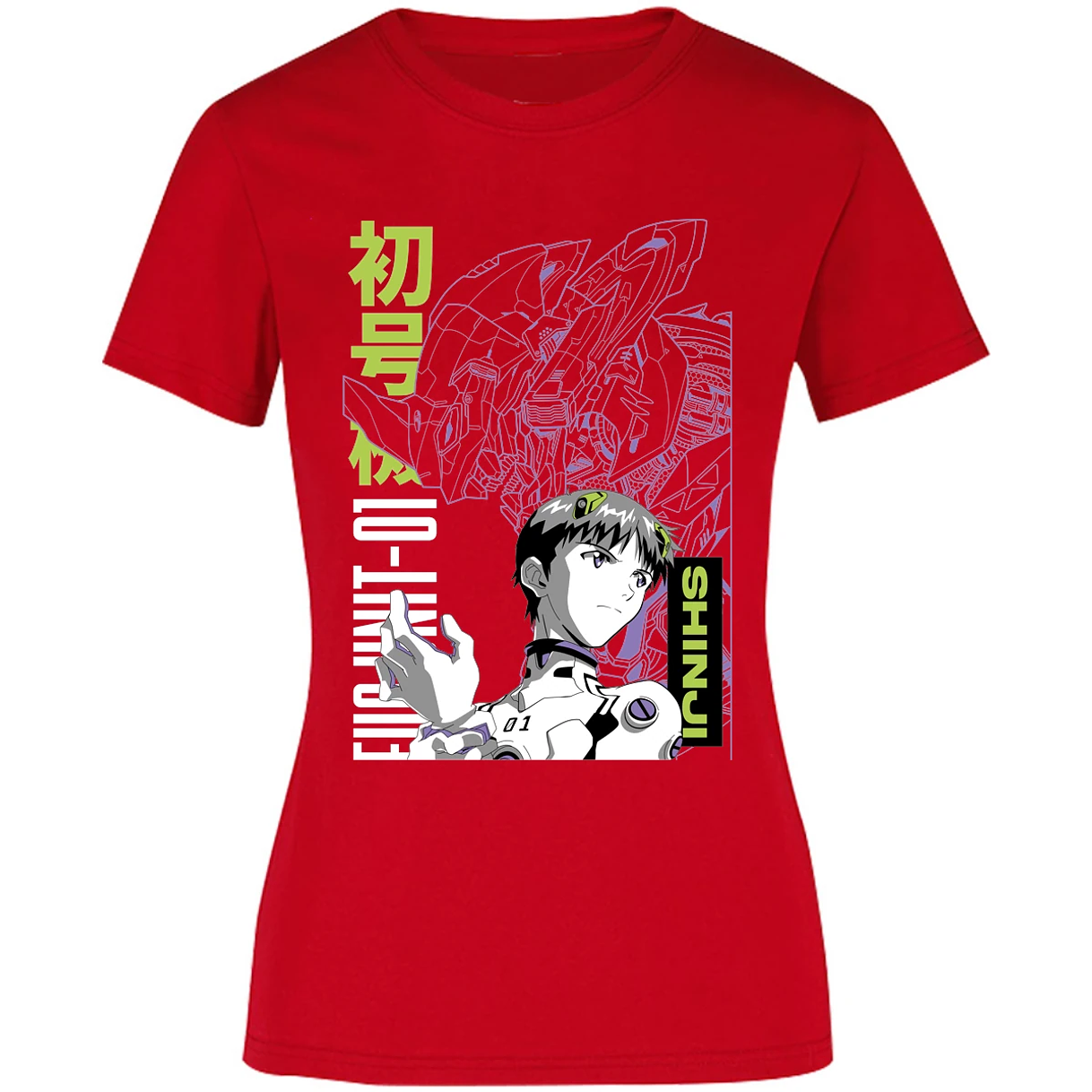 Blusa Evangelion Shinji Blusa para Mujer 15