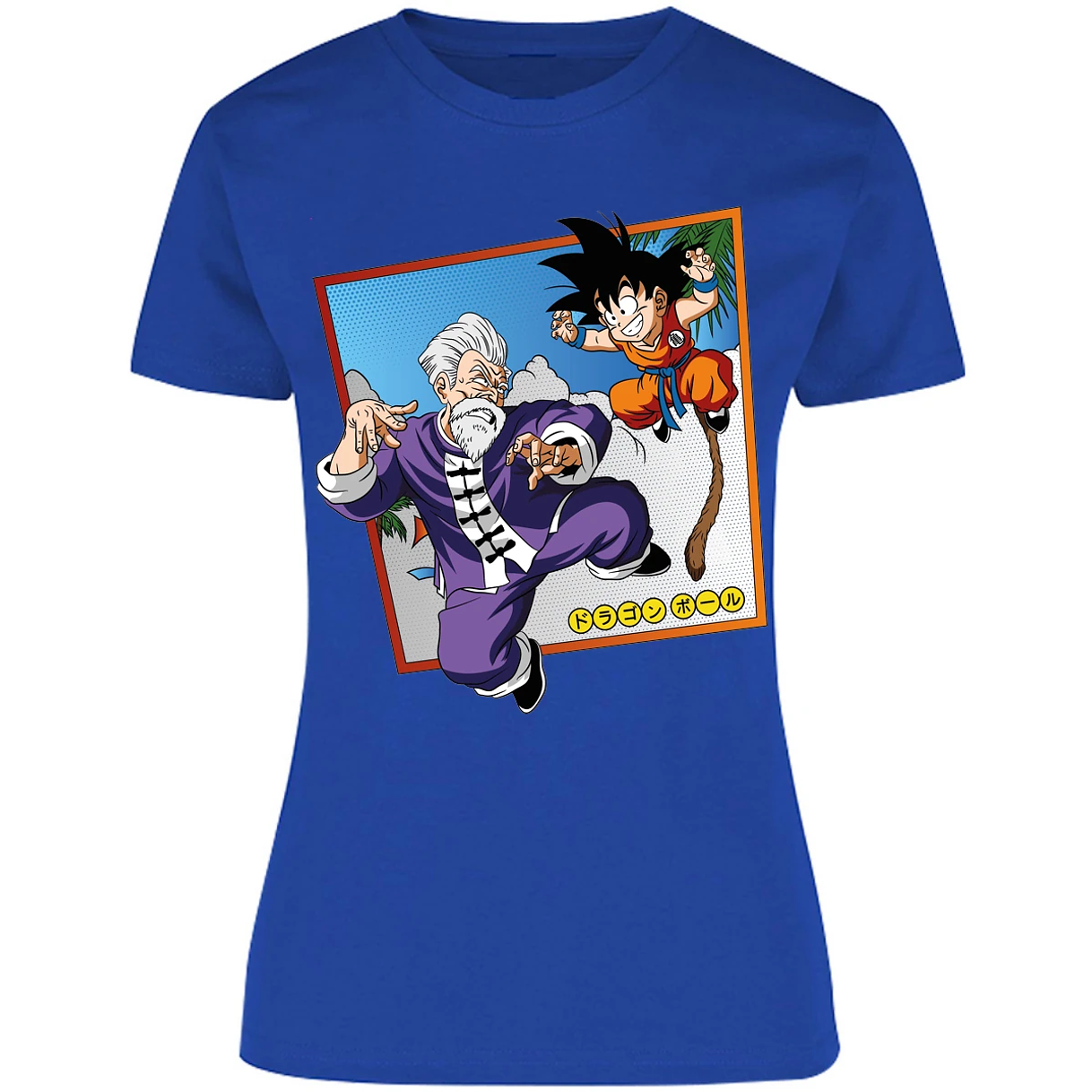 Blusa Dragon Ball Goku Vs Jackie Shun Blusa para Mujer 2