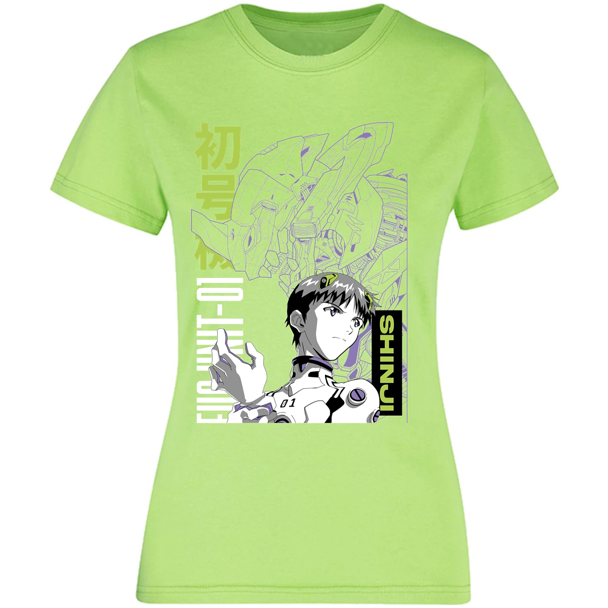 Blusa Evangelion Shinji Blusa para Mujer 4