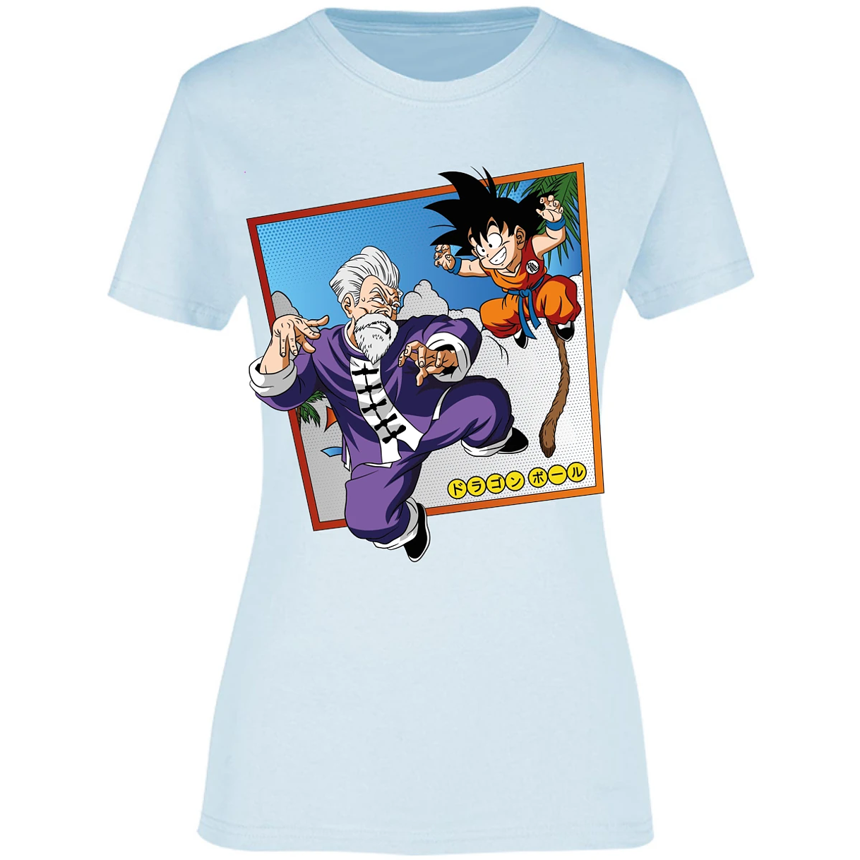 Blusa Dragon Ball Goku Vs Jackie Shun Blusa para Mujer 13