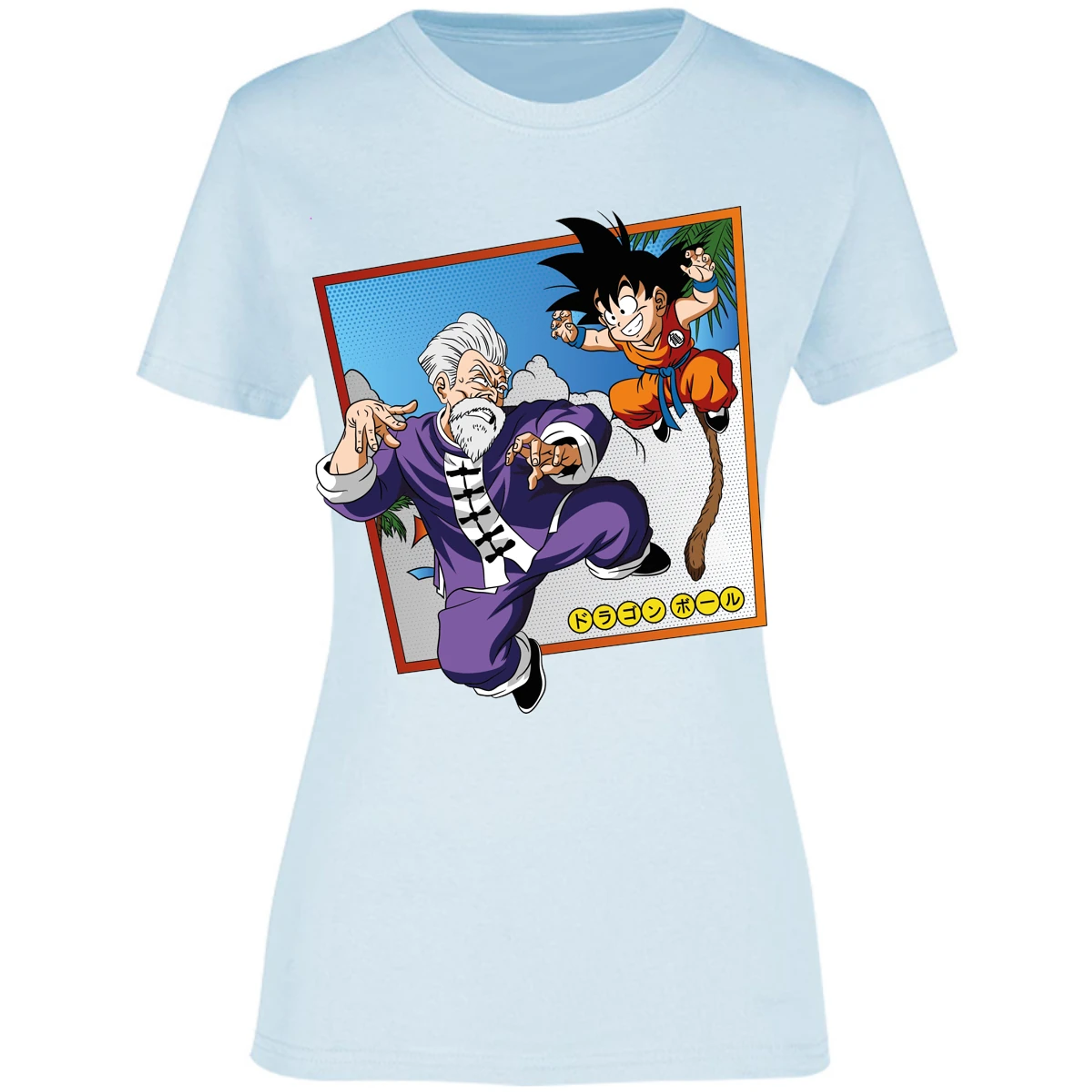 Blusa Dragon Ball Goku Vs Jackie Shun Blusa para Mujer 13