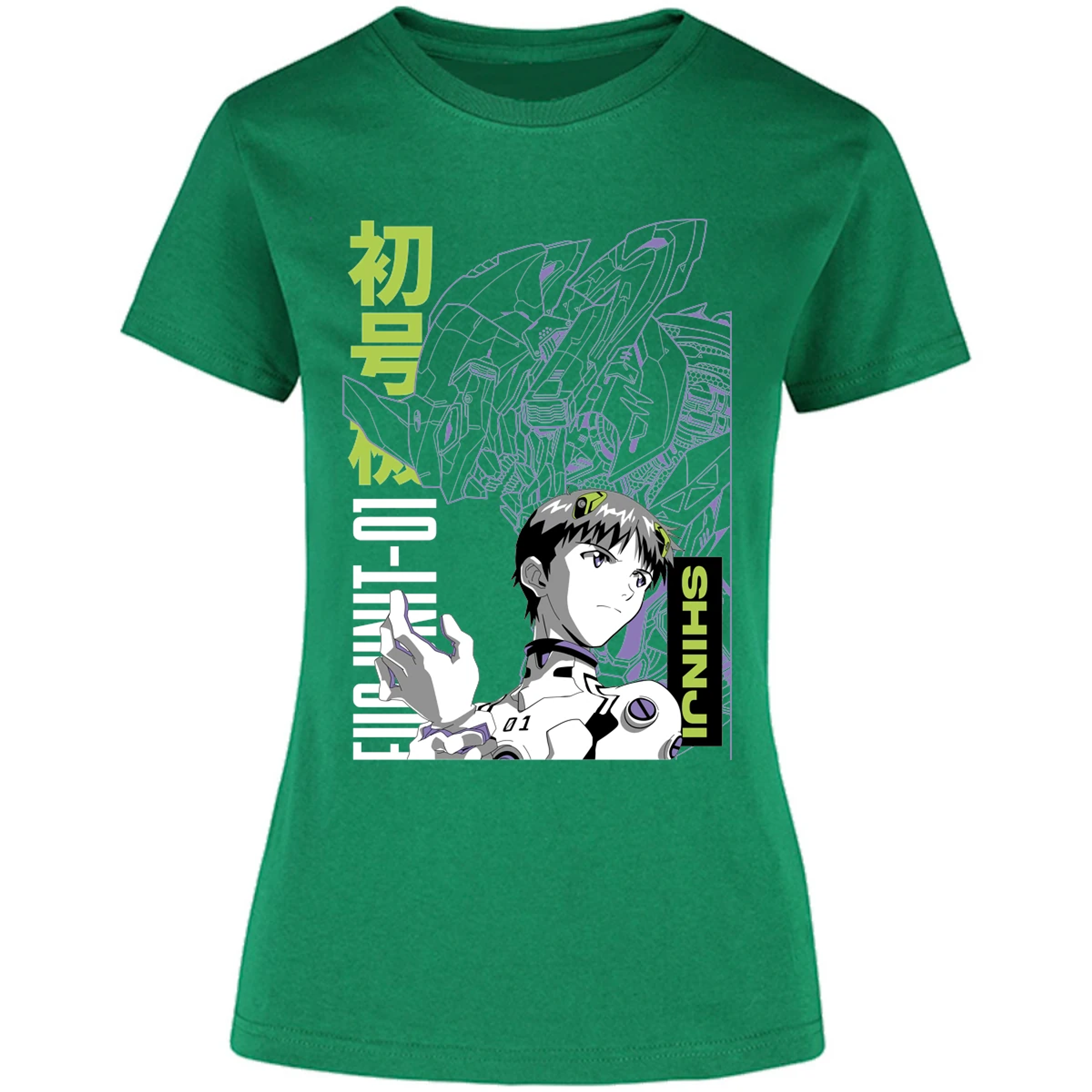 Blusa Evangelion Shinji Blusa para Mujer 17