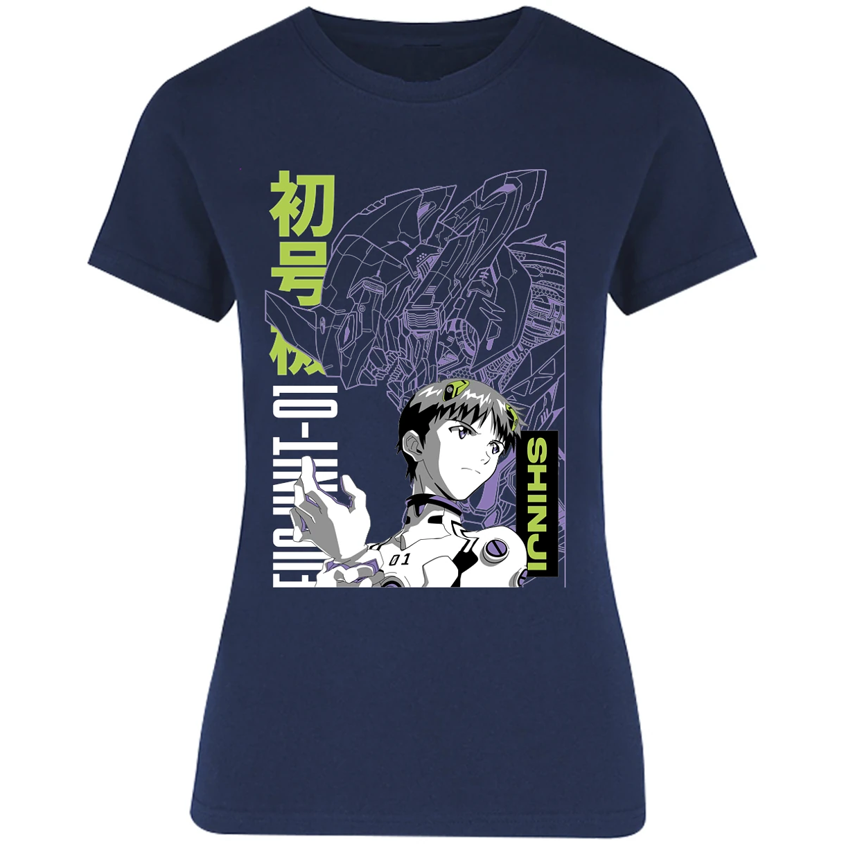 Blusa Evangelion Shinji Blusa para Mujer 1