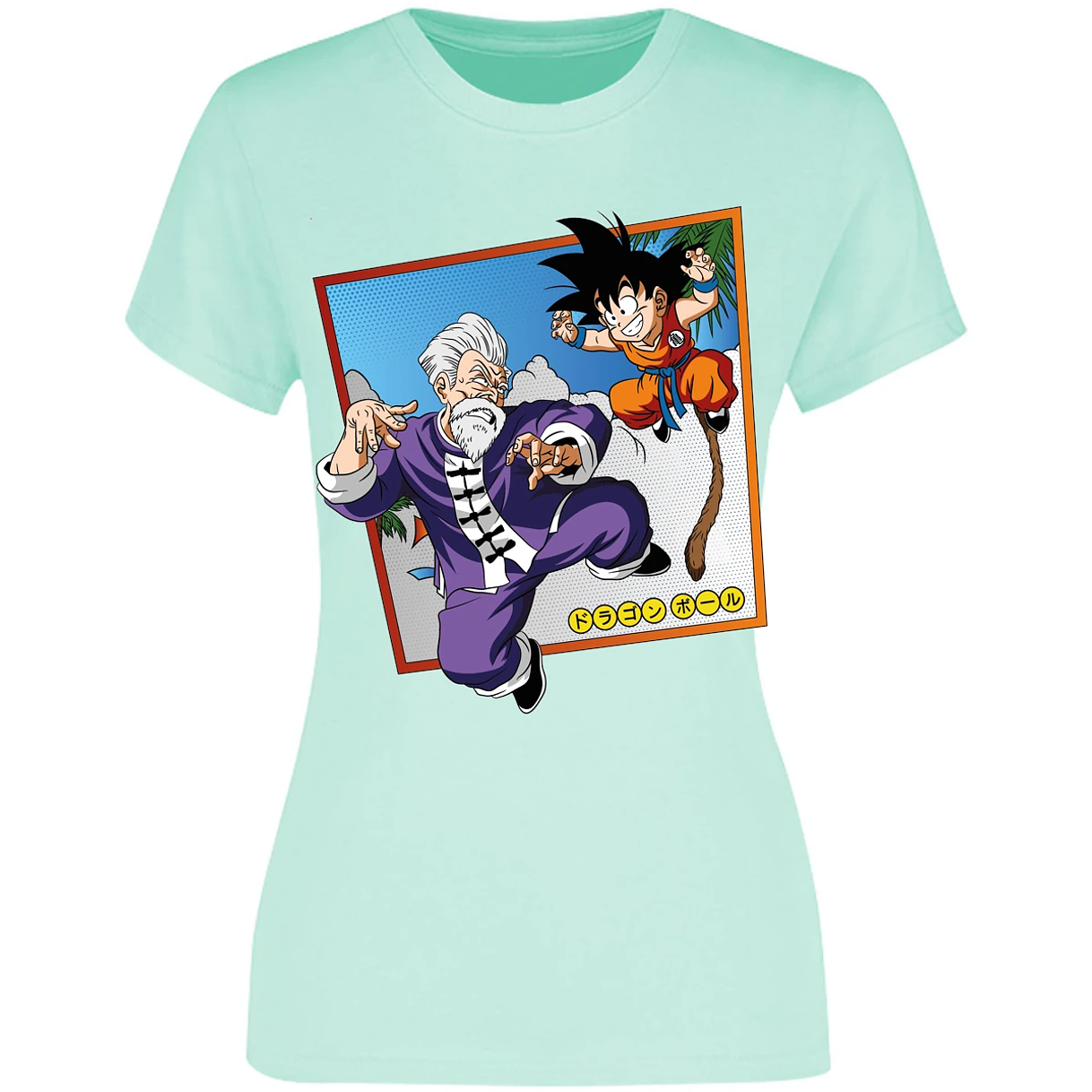 Blusa Dragon Ball Goku Vs Jackie Shun Blusa para Mujer 16