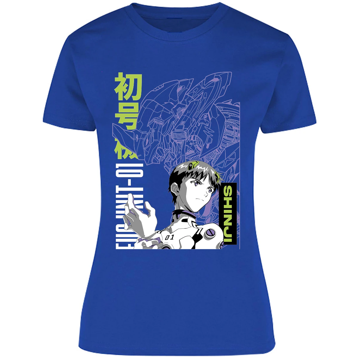 Blusa Evangelion Shinji Blusa para Mujer 3