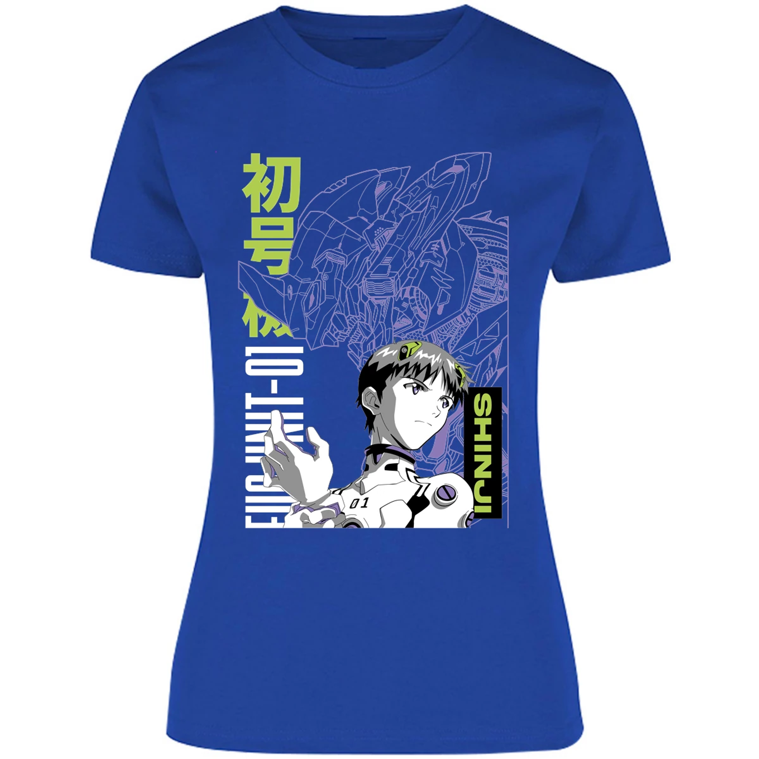 Blusa Evangelion Shinji Blusa para Mujer 3