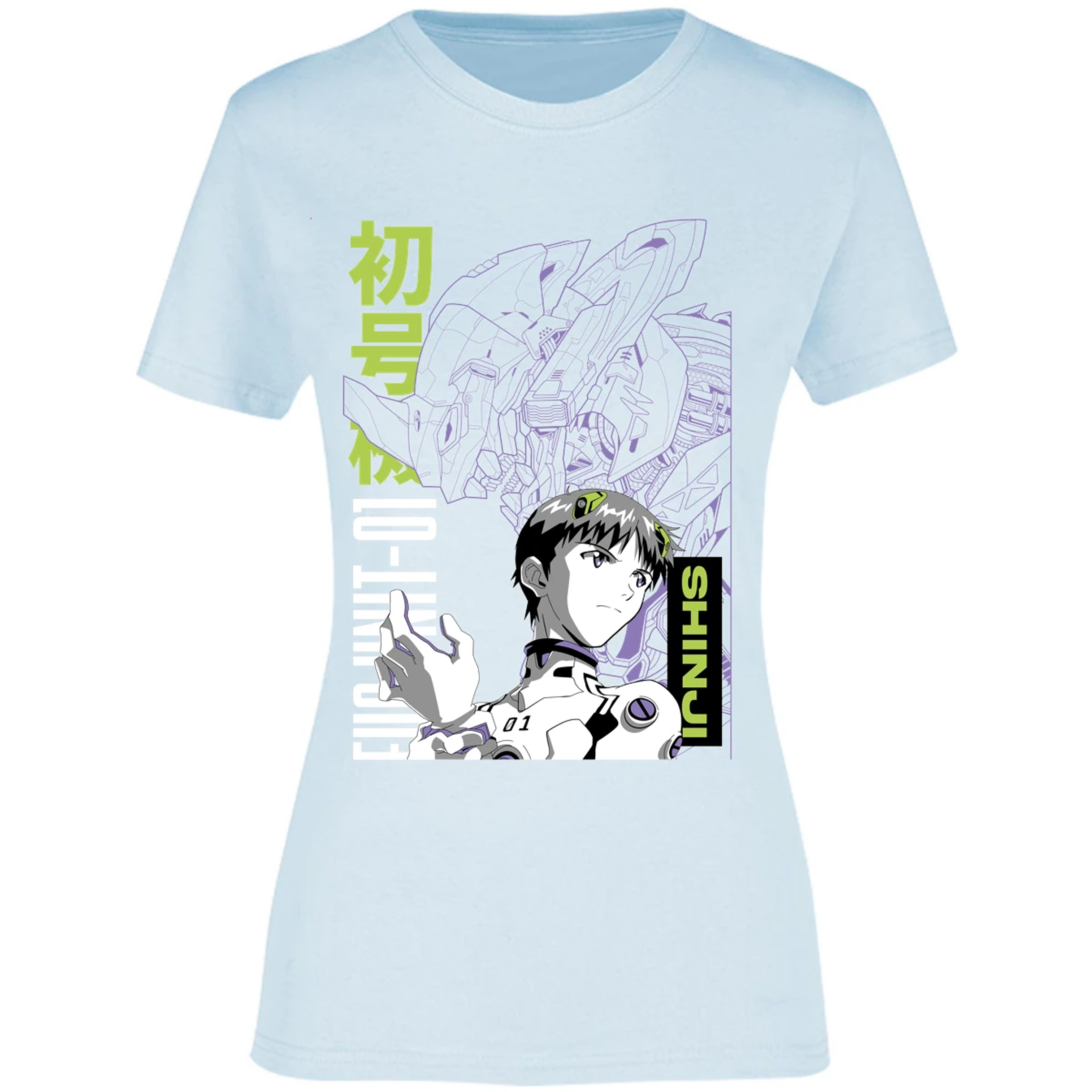 Blusa Evangelion Shinji Blusa para Mujer 9
