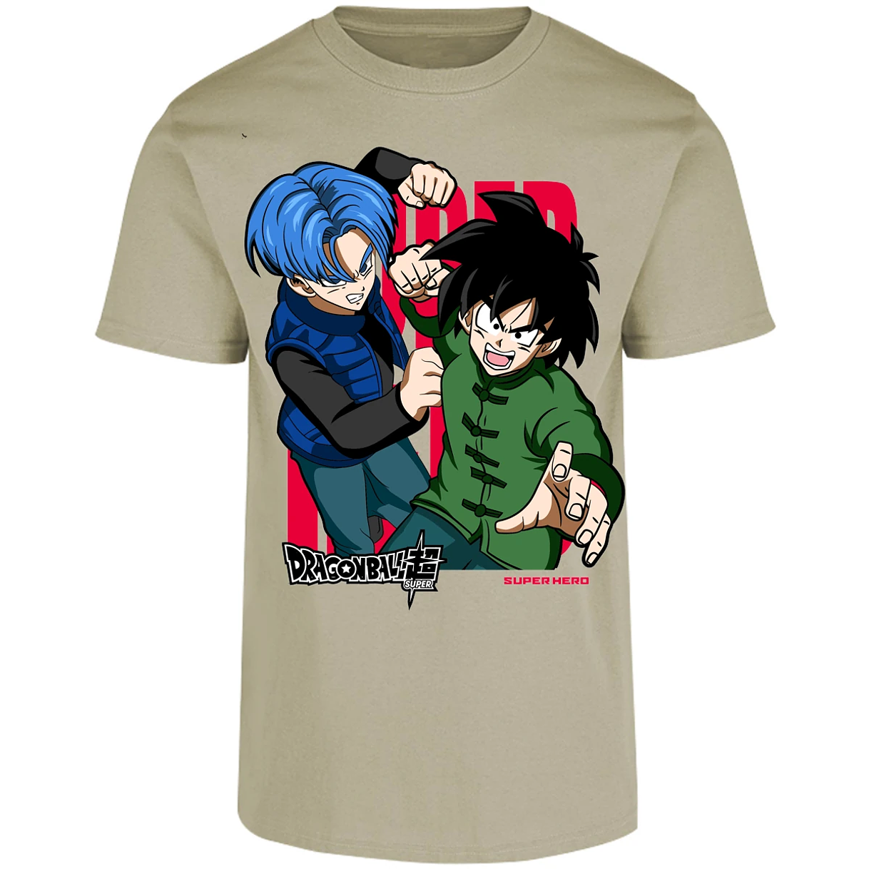 Playera Dragon Ball Gohan Y Trunks para Adulto 17