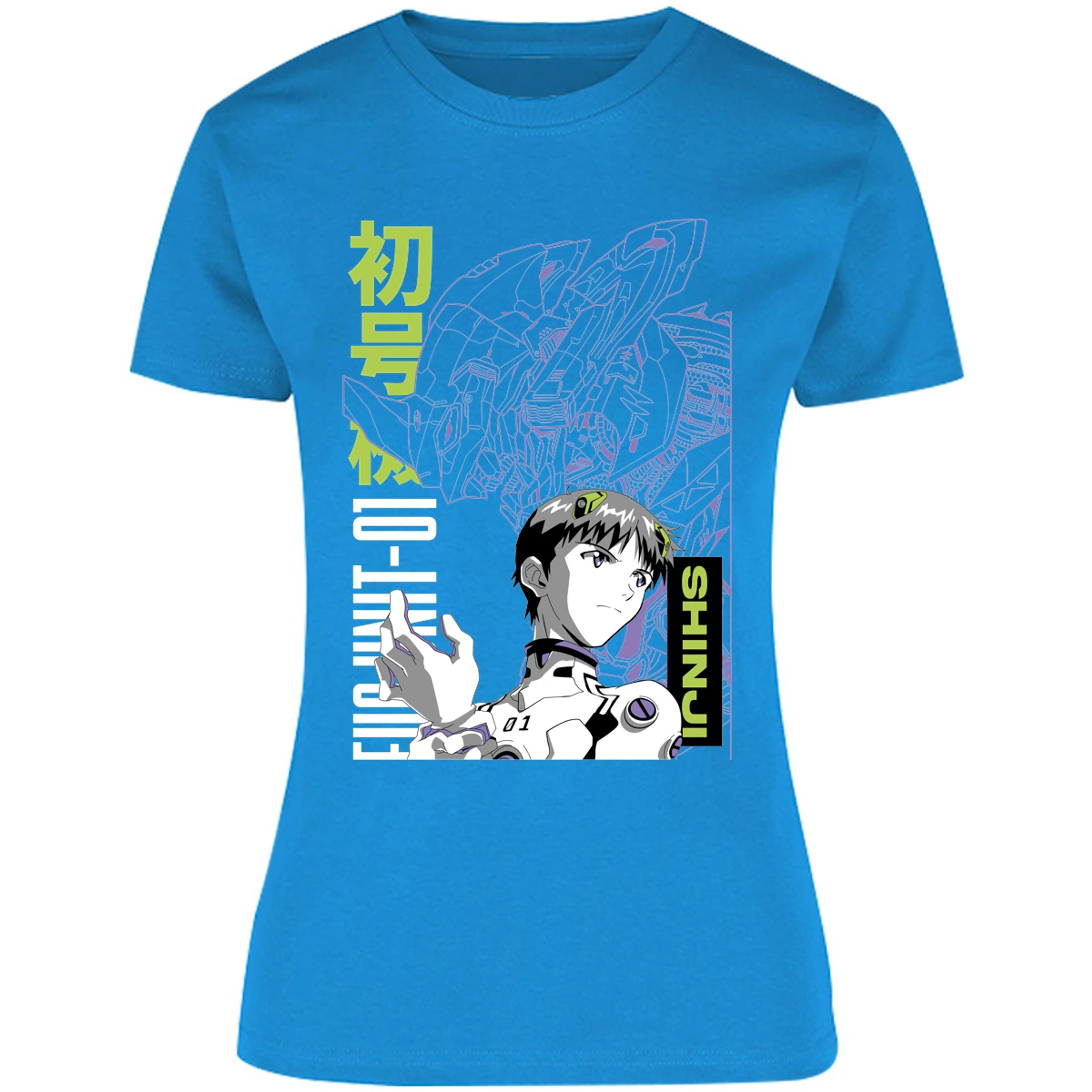 Blusa Evangelion Shinji Blusa para Mujer 5