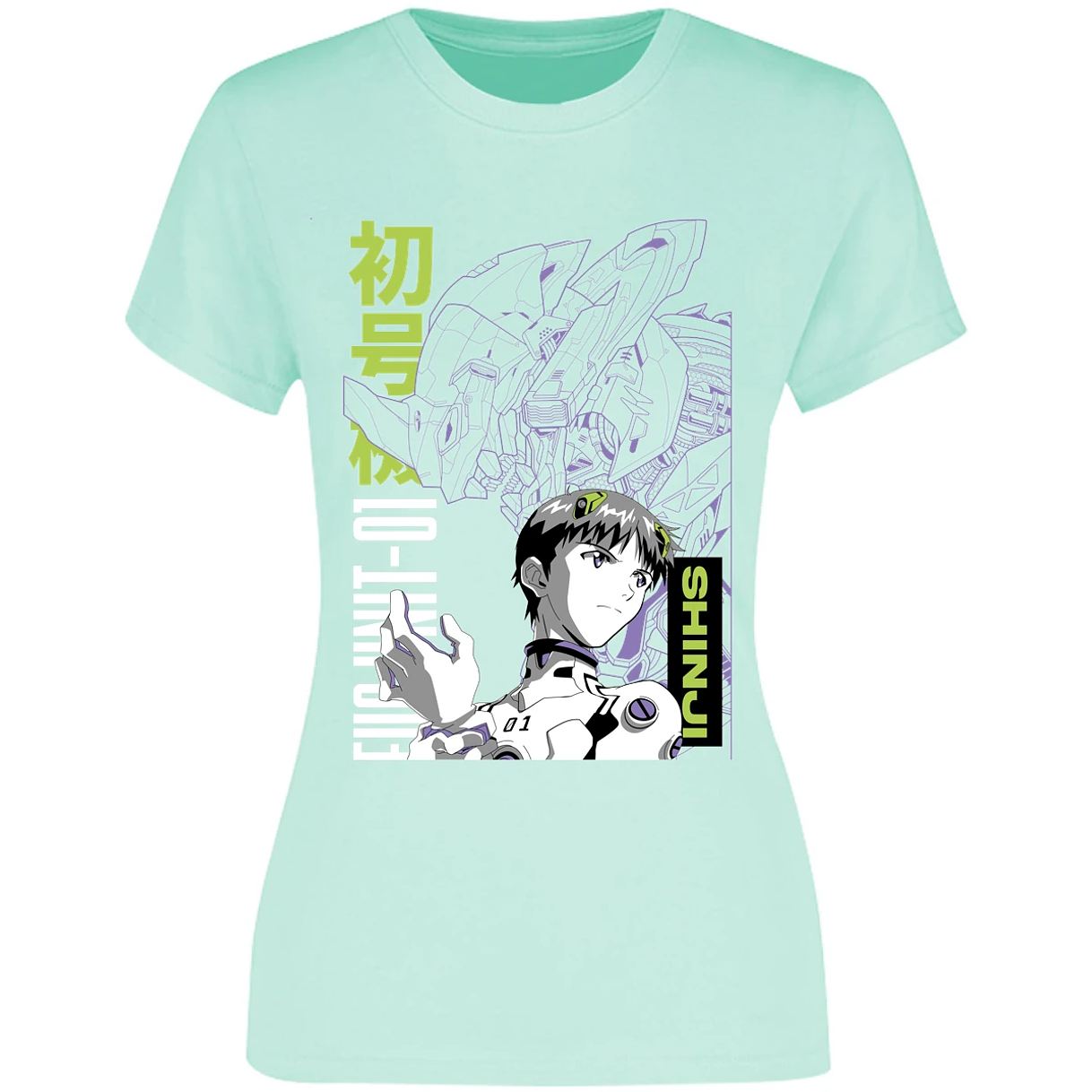 Blusa Evangelion Shinji Blusa para Mujer 10