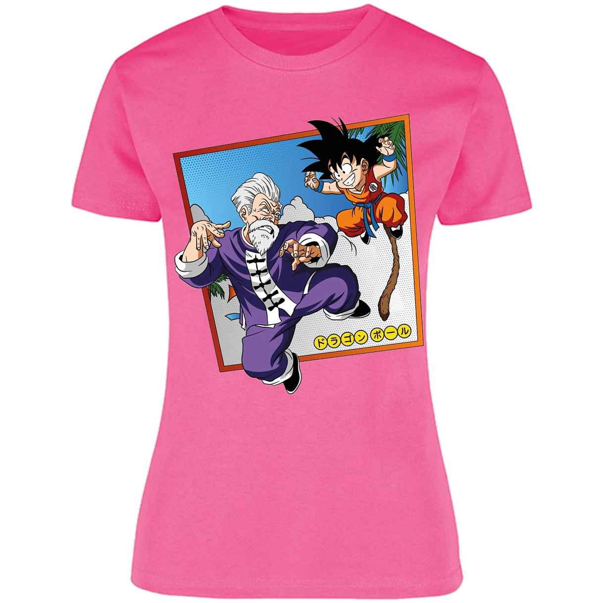 Blusa Dragon Ball Goku Vs Jackie Shun Blusa para Mujer 7
